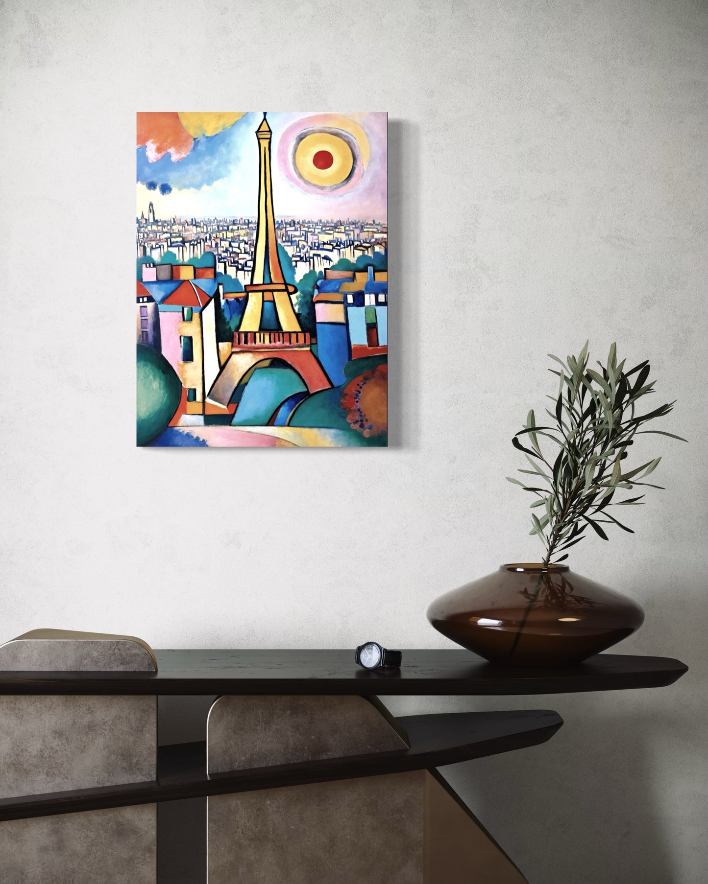 Bild auf Leinwand: "Vibrant Parisian Dreams II"