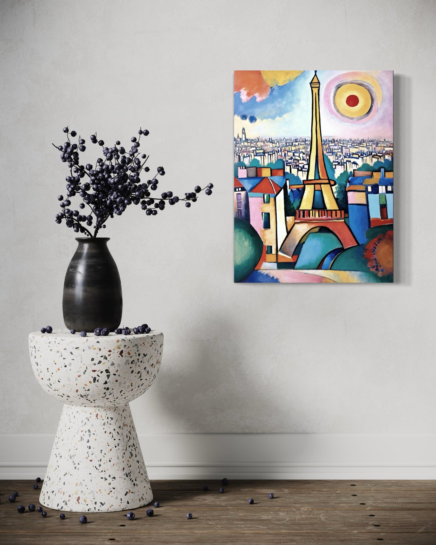 Bild auf Leinwand: "Vibrant Parisian Dreams II"