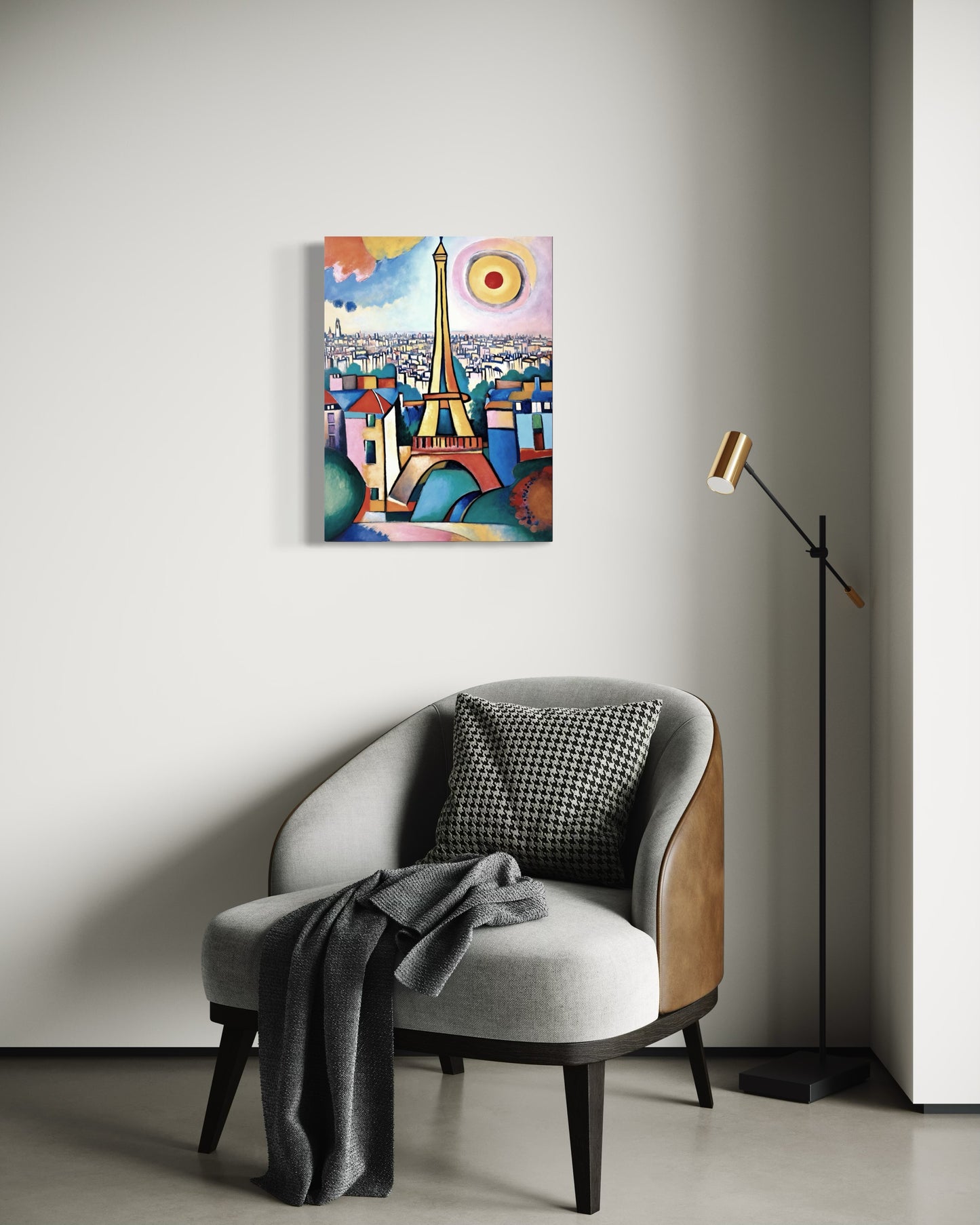 Bild auf Leinwand: "Vibrant Parisian Dreams II"