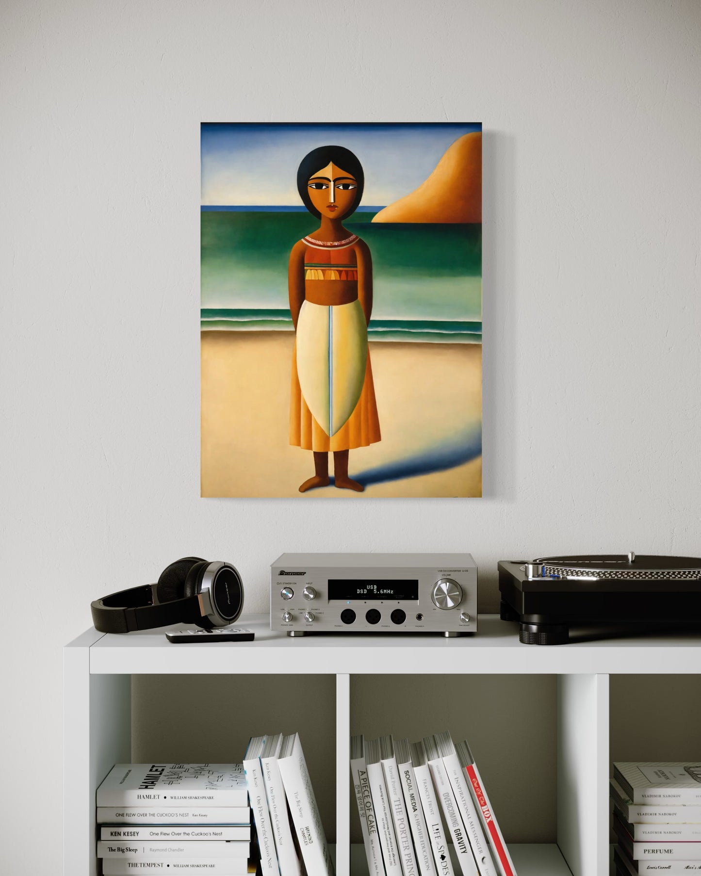 Deko Bild auf Leinwand: "Indian Potira, the Flower of the Beach."