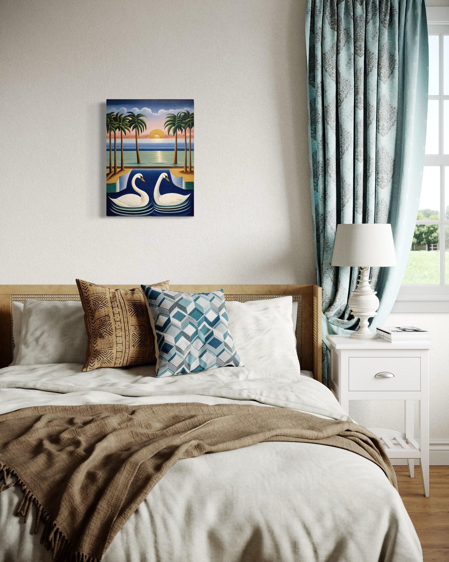 Dekorationsbild auf Leinwand: "Harmony at Sunset."