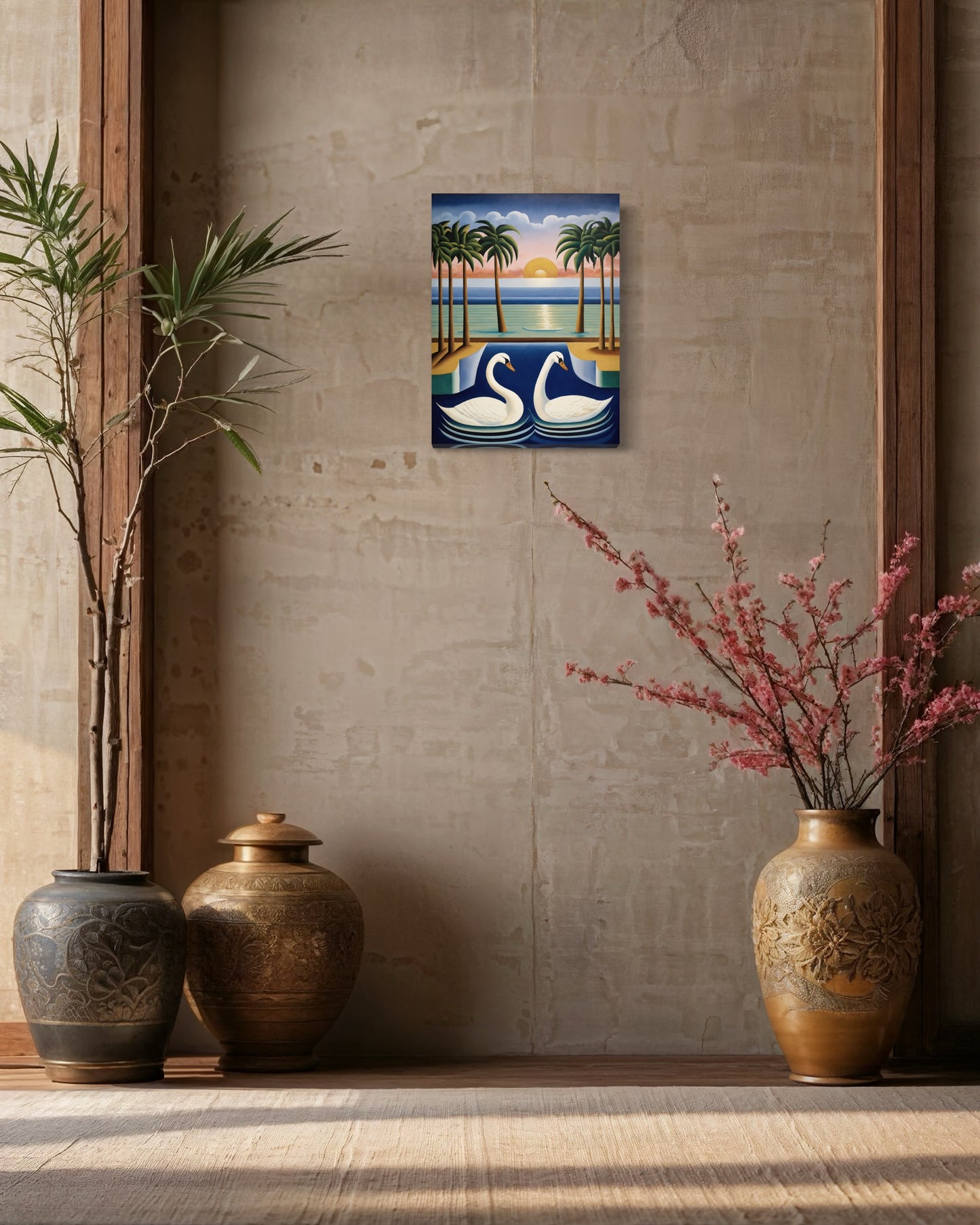 Dekorationsbild auf Leinwand: "Harmony at Sunset."