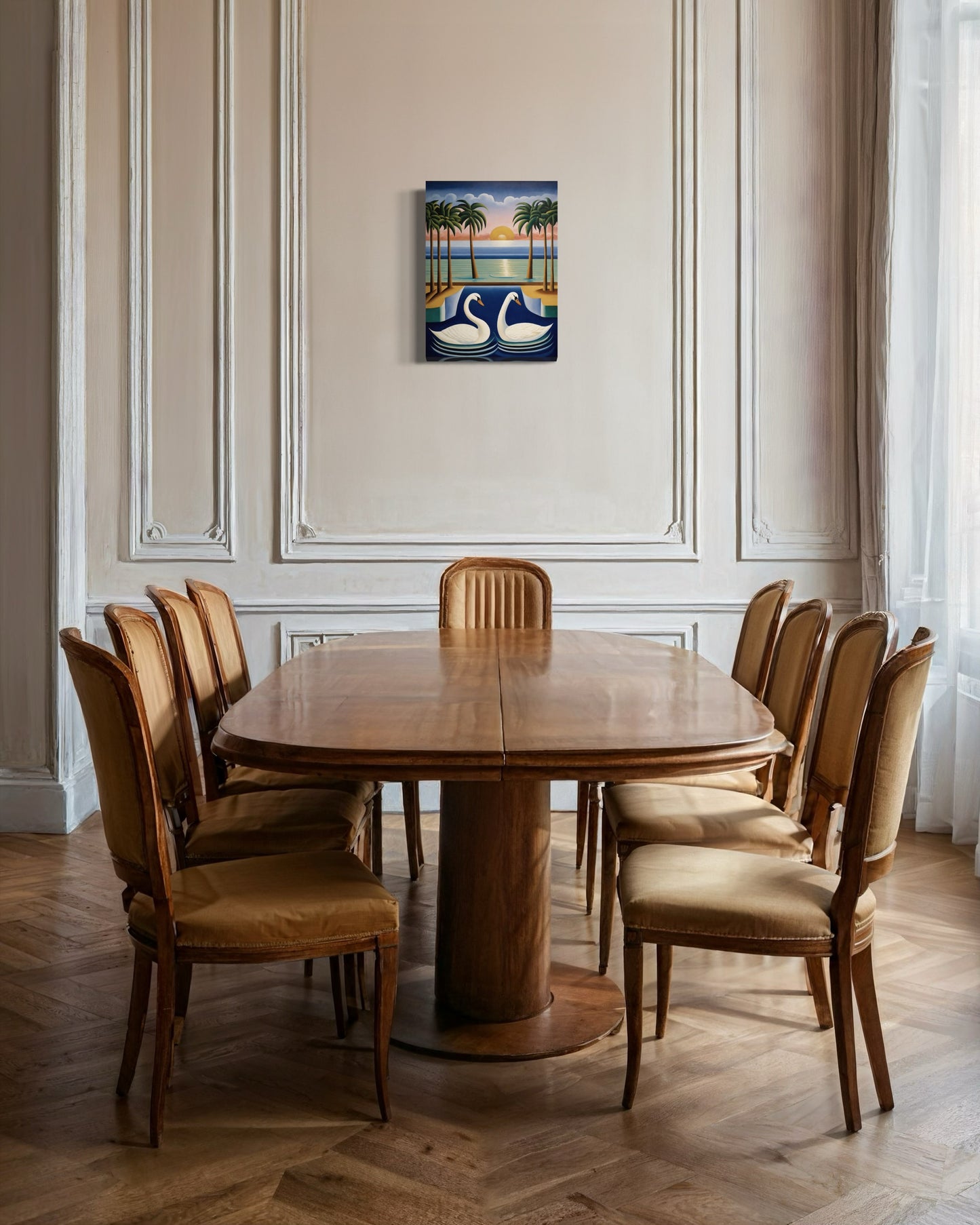 Dekorationsbild auf Leinwand: "Harmony at Sunset."