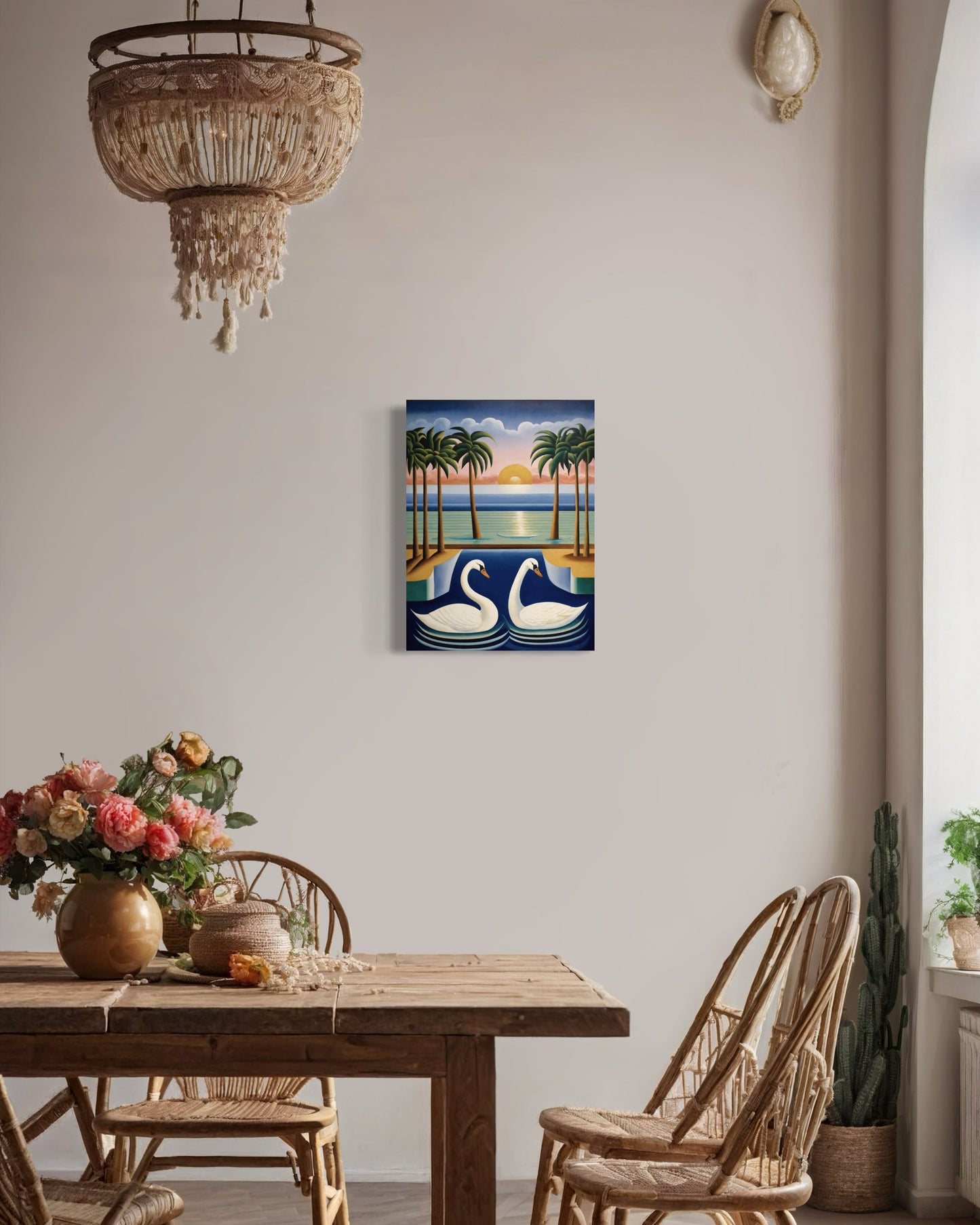 Dekorationsbild auf Leinwand: "Harmony at Sunset."