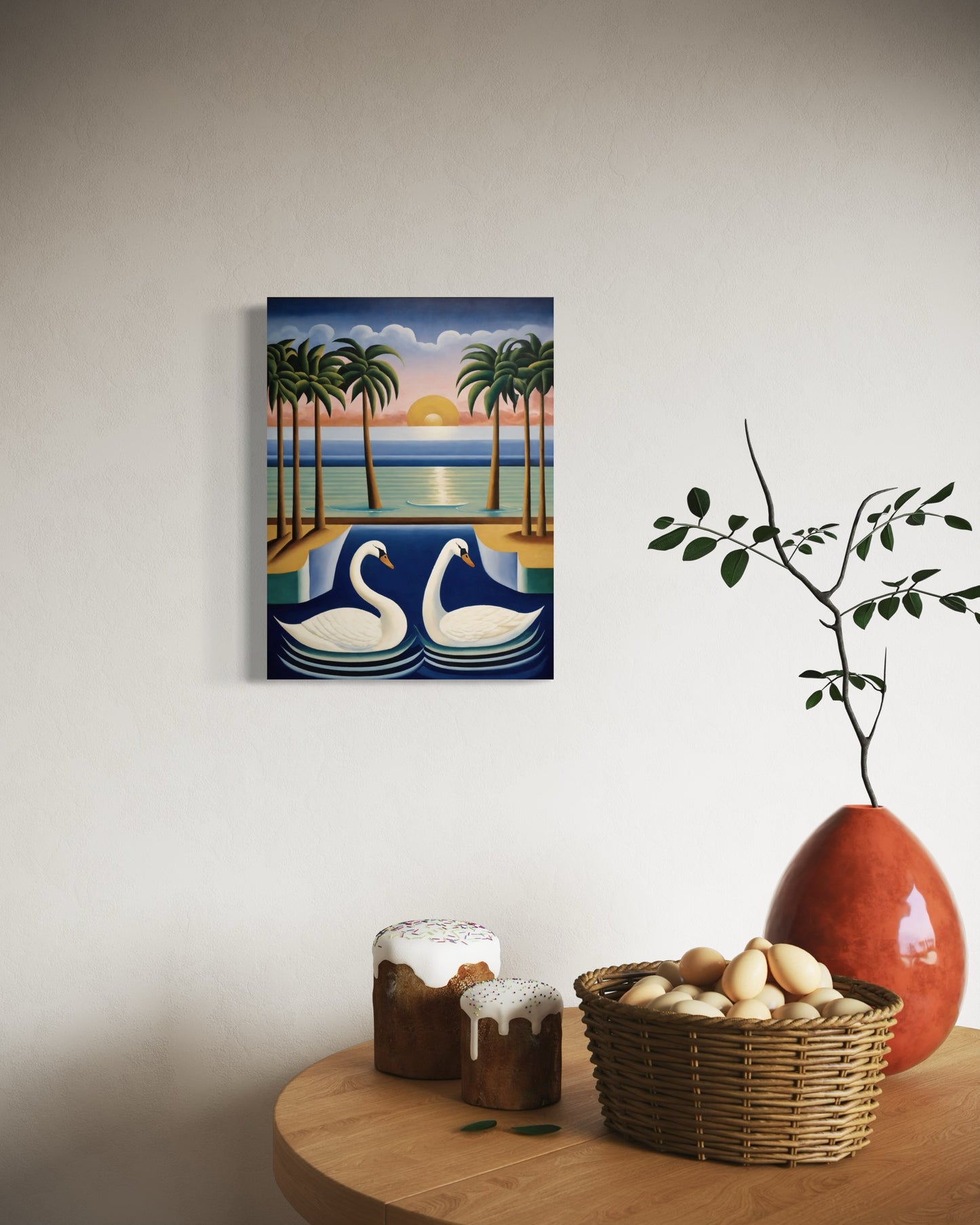 Dekorationsbild auf Leinwand: "Harmony at Sunset."