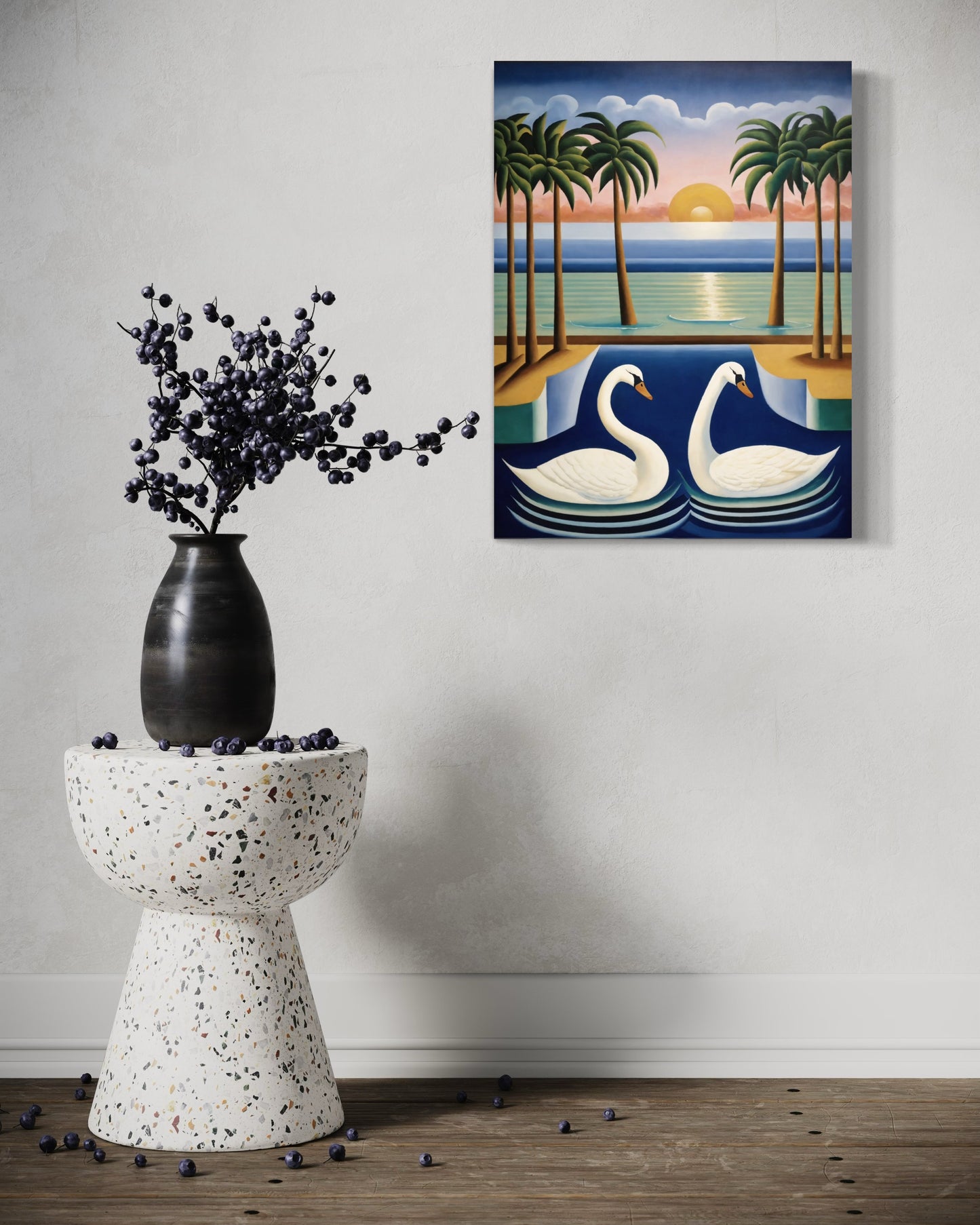 Dekorationsbild auf Leinwand: "Harmony at Sunset."