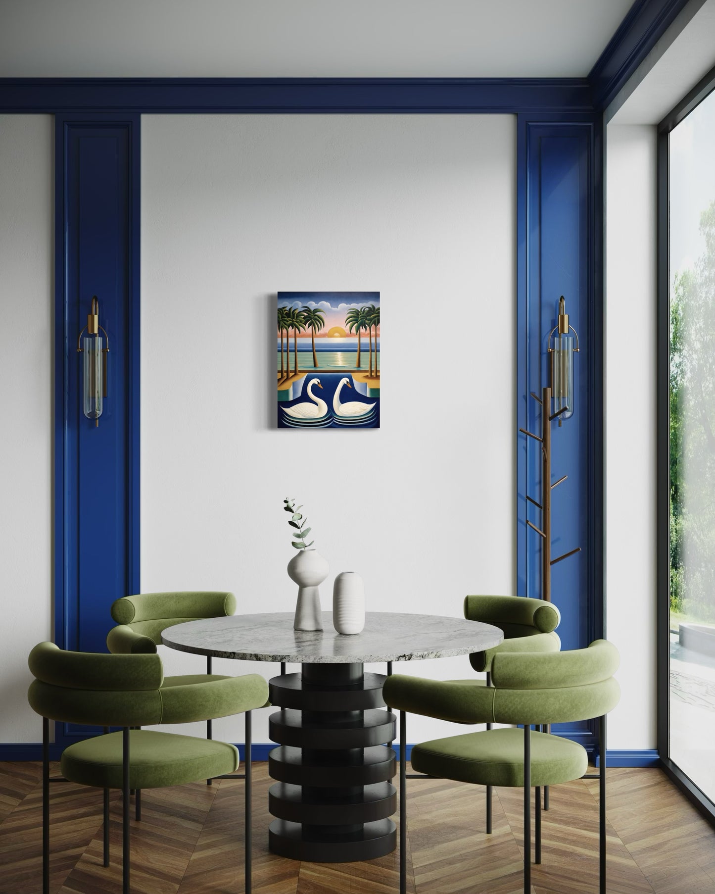 Dekorationsbild auf Leinwand: "Harmony at Sunset."