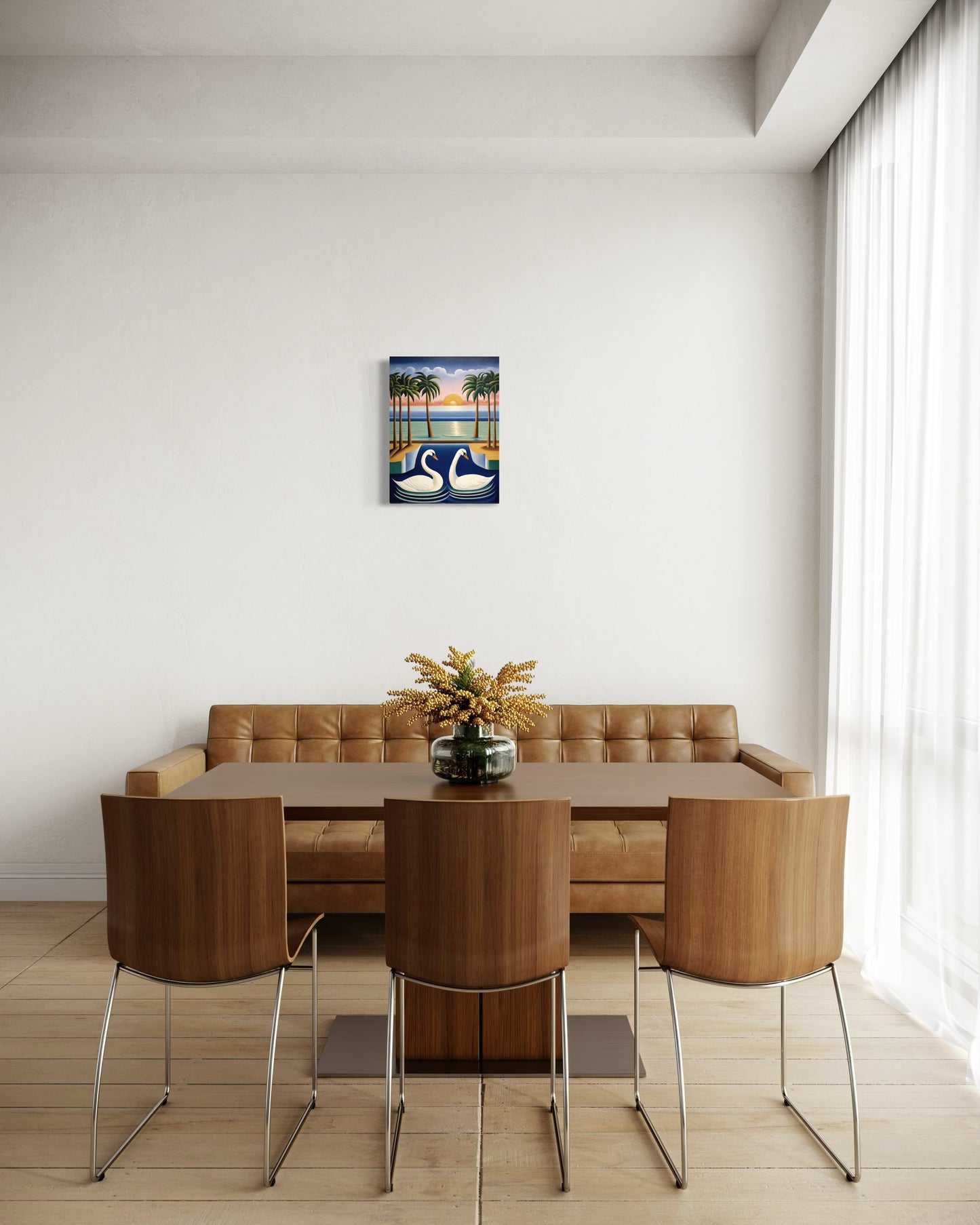Dekorationsbild auf Leinwand: "Harmony at Sunset."