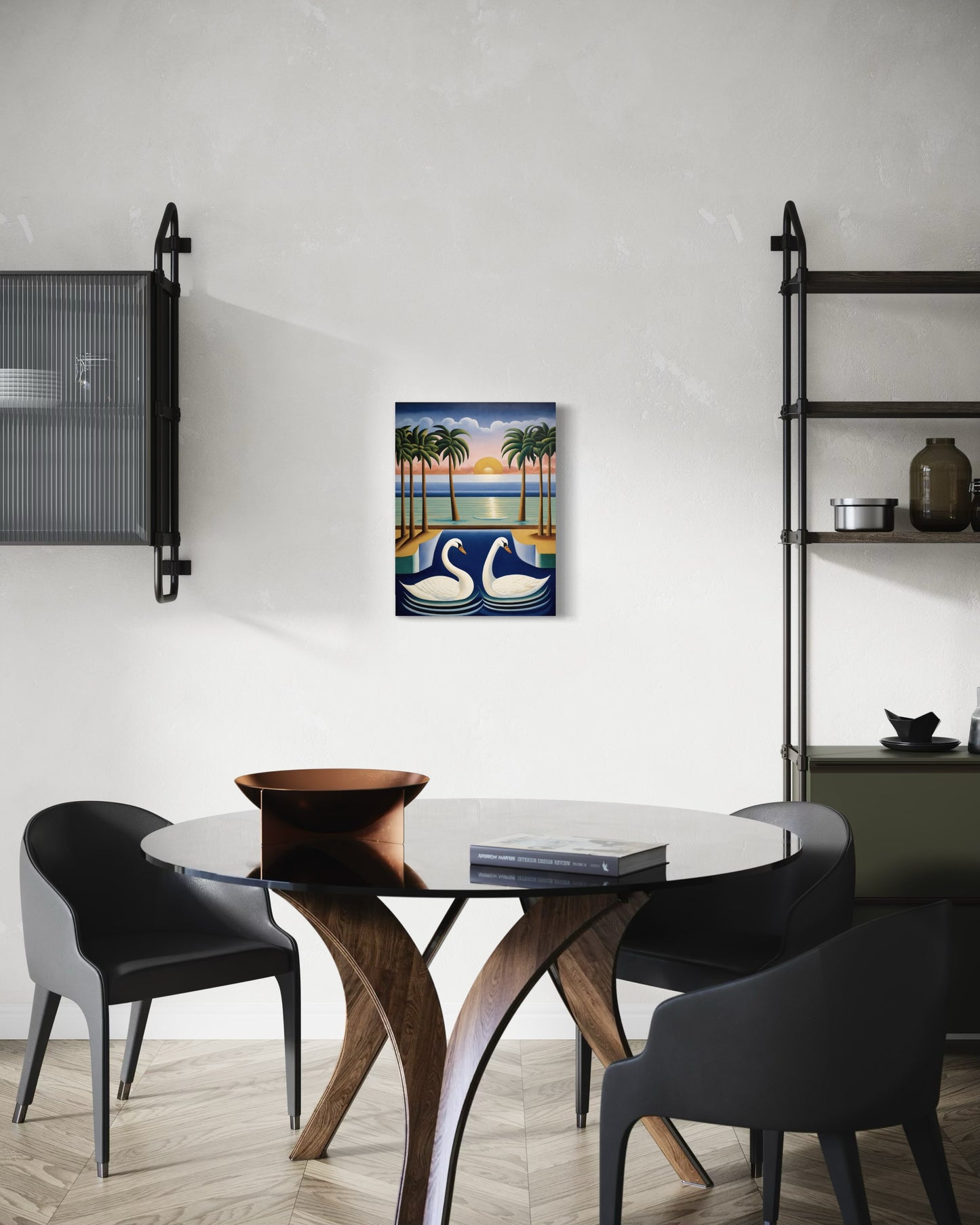 Dekorationsbild auf Leinwand: "Harmony at Sunset."