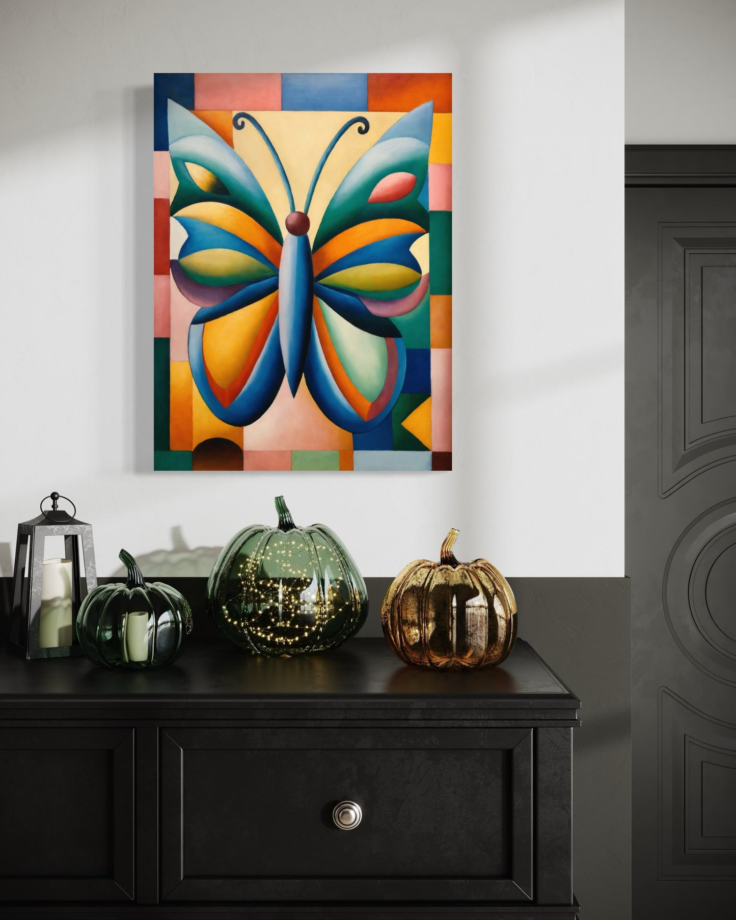 Dekoratives Bild auf Leinwand: "Winds of Color"