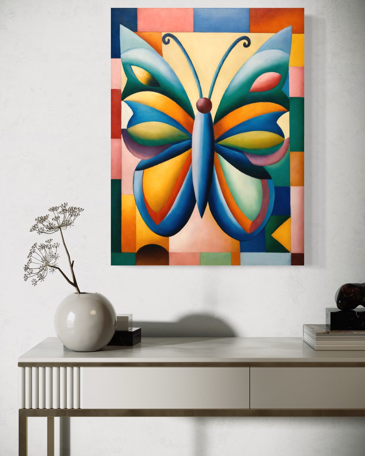 Dekoratives Bild auf Leinwand: "Winds of Color"
