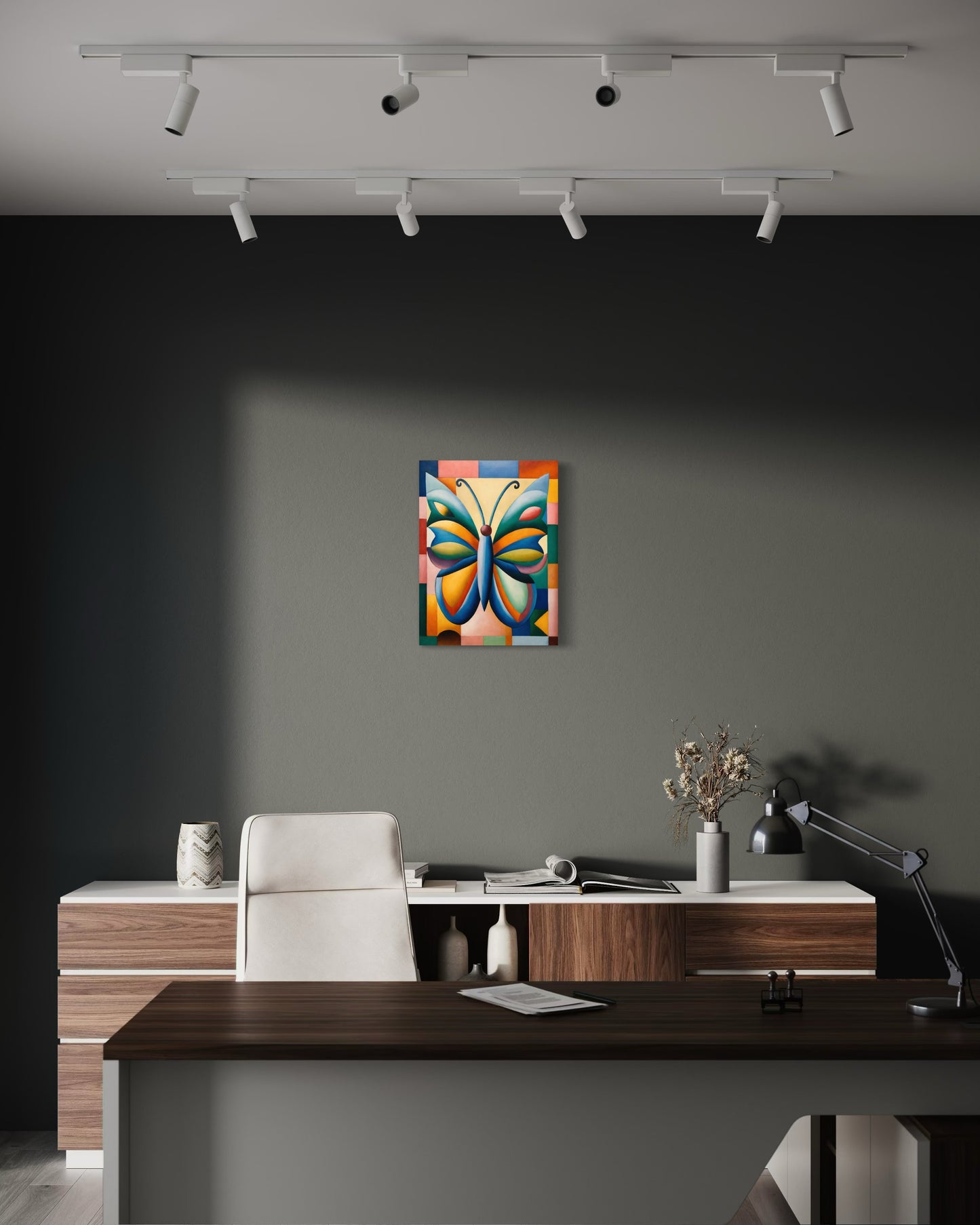 Dekoratives Bild auf Leinwand: "Winds of Color"