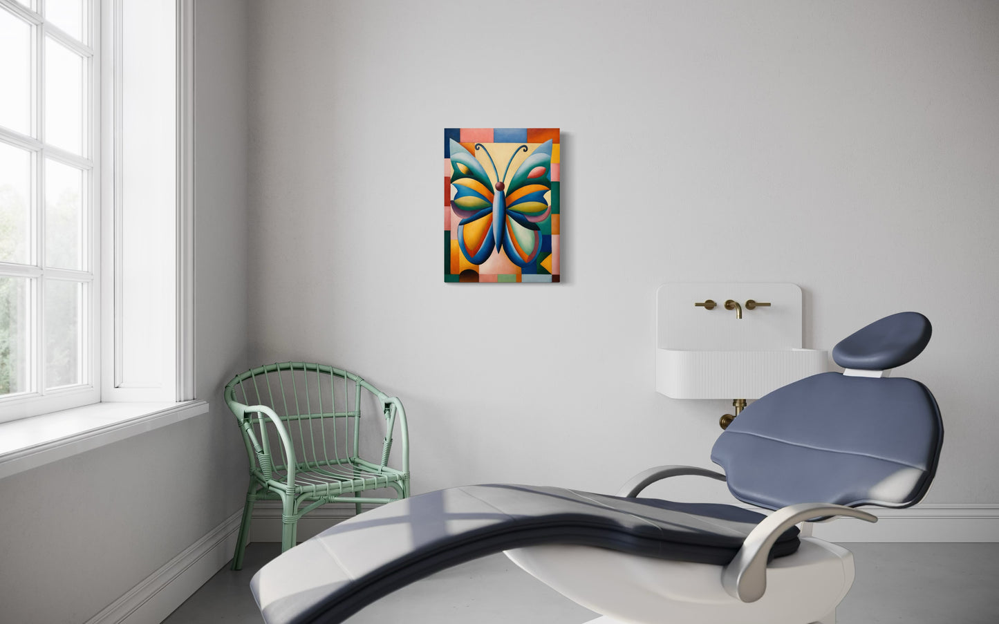 Dekoratives Bild auf Leinwand: "Winds of Color"