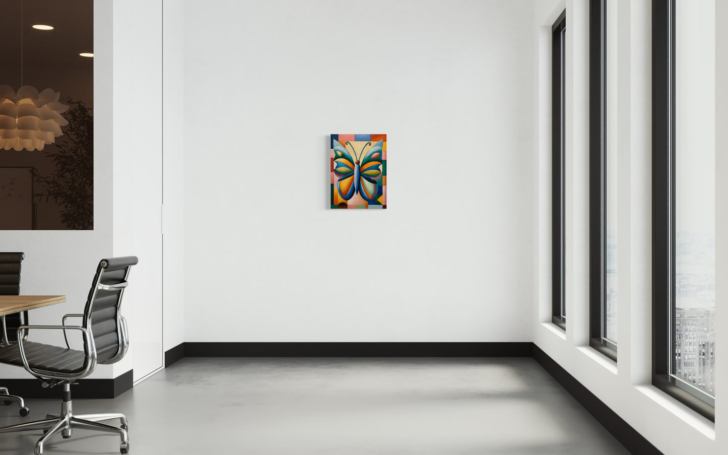 Dekoratives Bild auf Leinwand: "Winds of Color"
