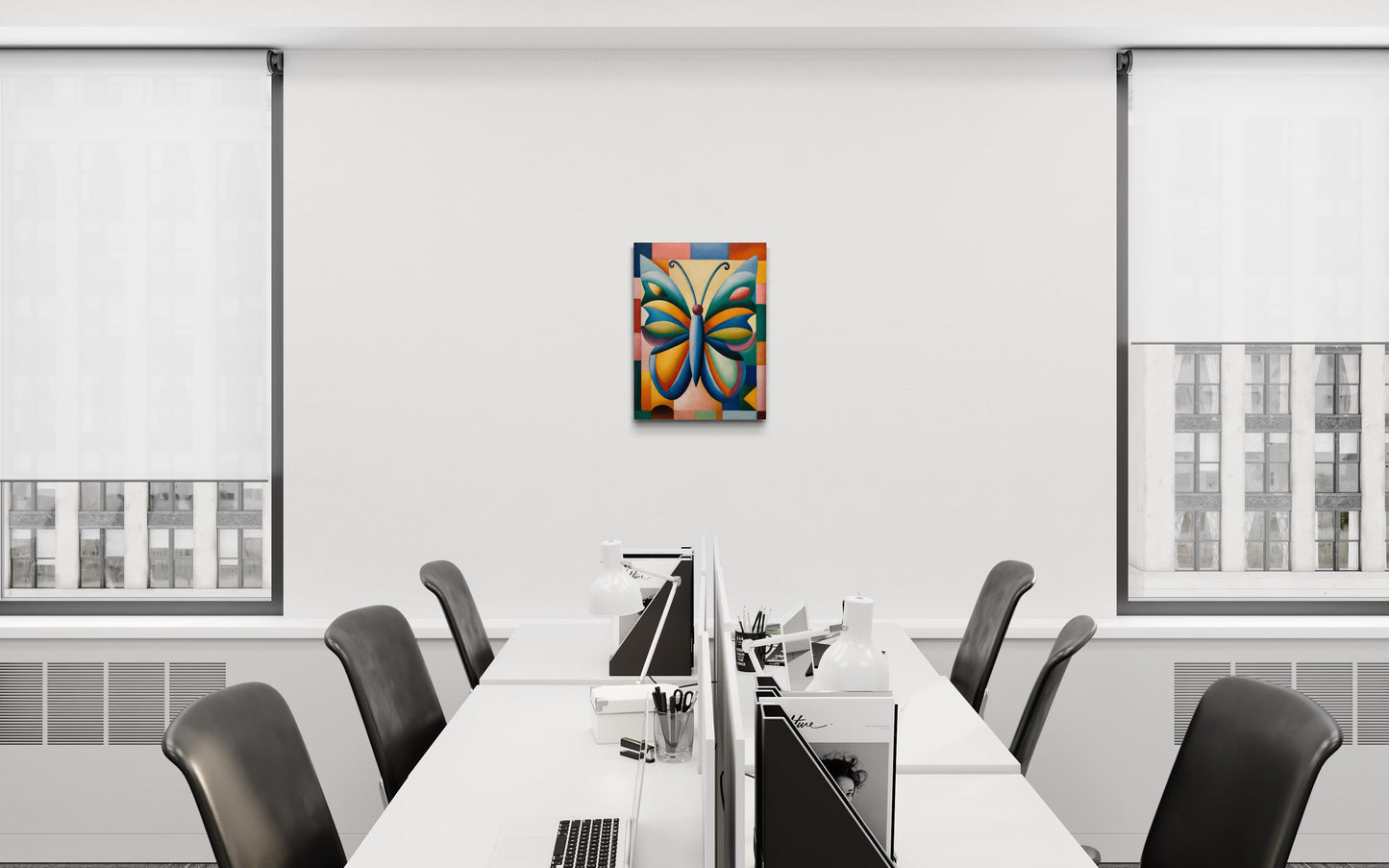 Dekoratives Bild auf Leinwand: "Winds of Color"