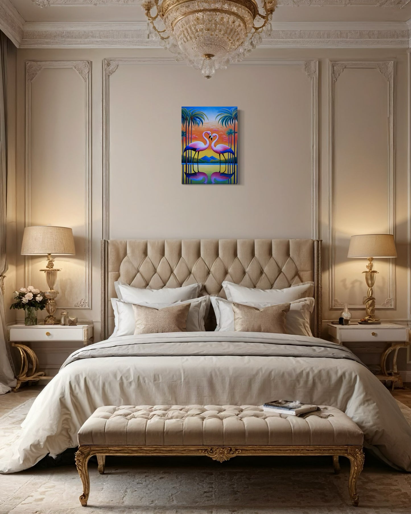 Dekoratives Bild auf Leinwand: "Heart of the Sunset"