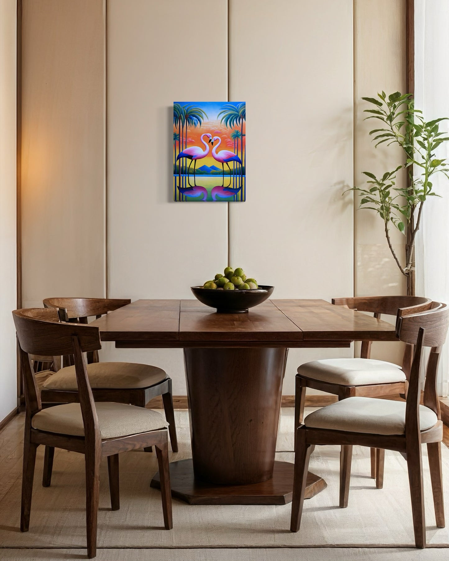 Dekoratives Bild auf Leinwand: "Heart of the Sunset"