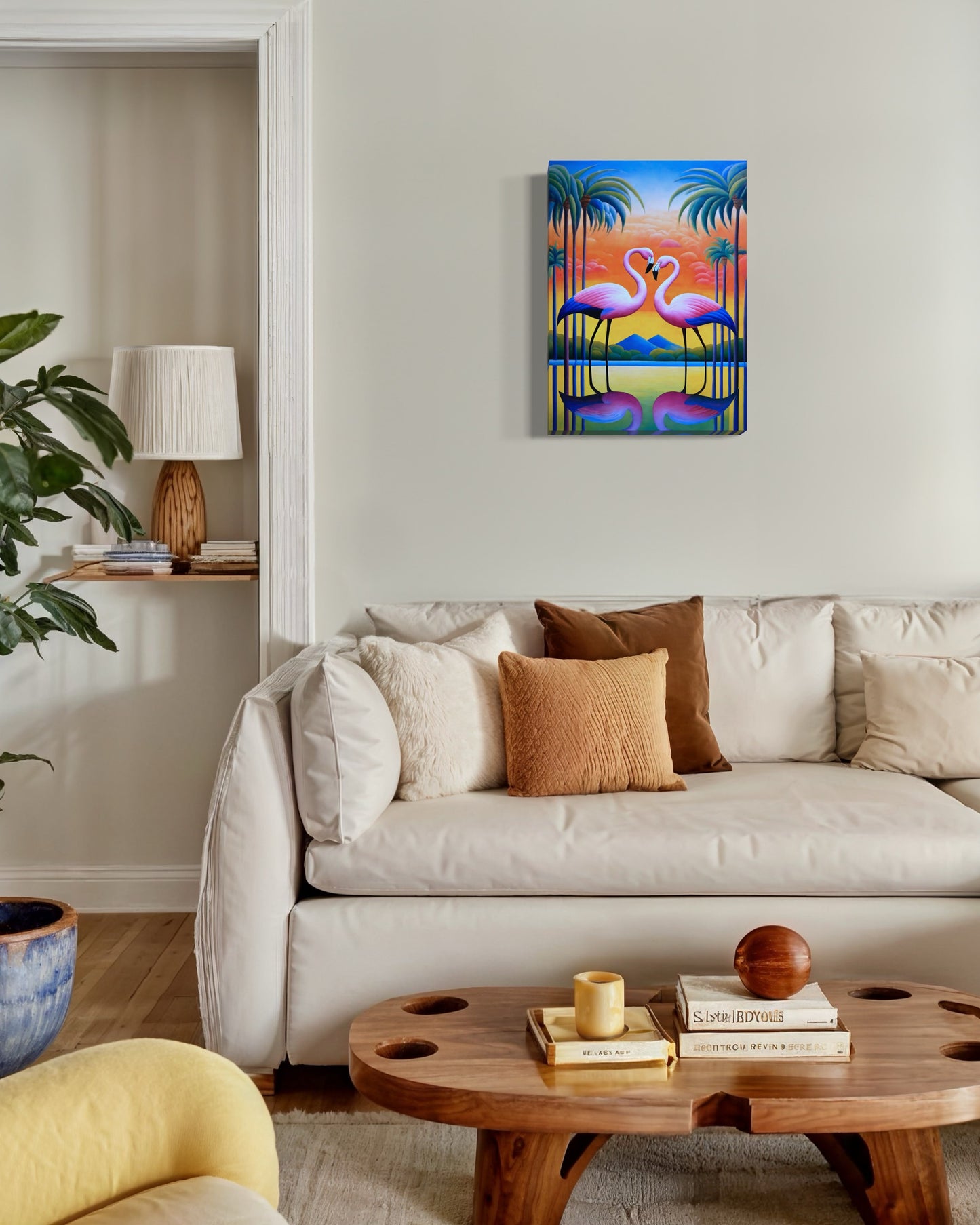 Dekoratives Bild auf Leinwand: "Heart of the Sunset"