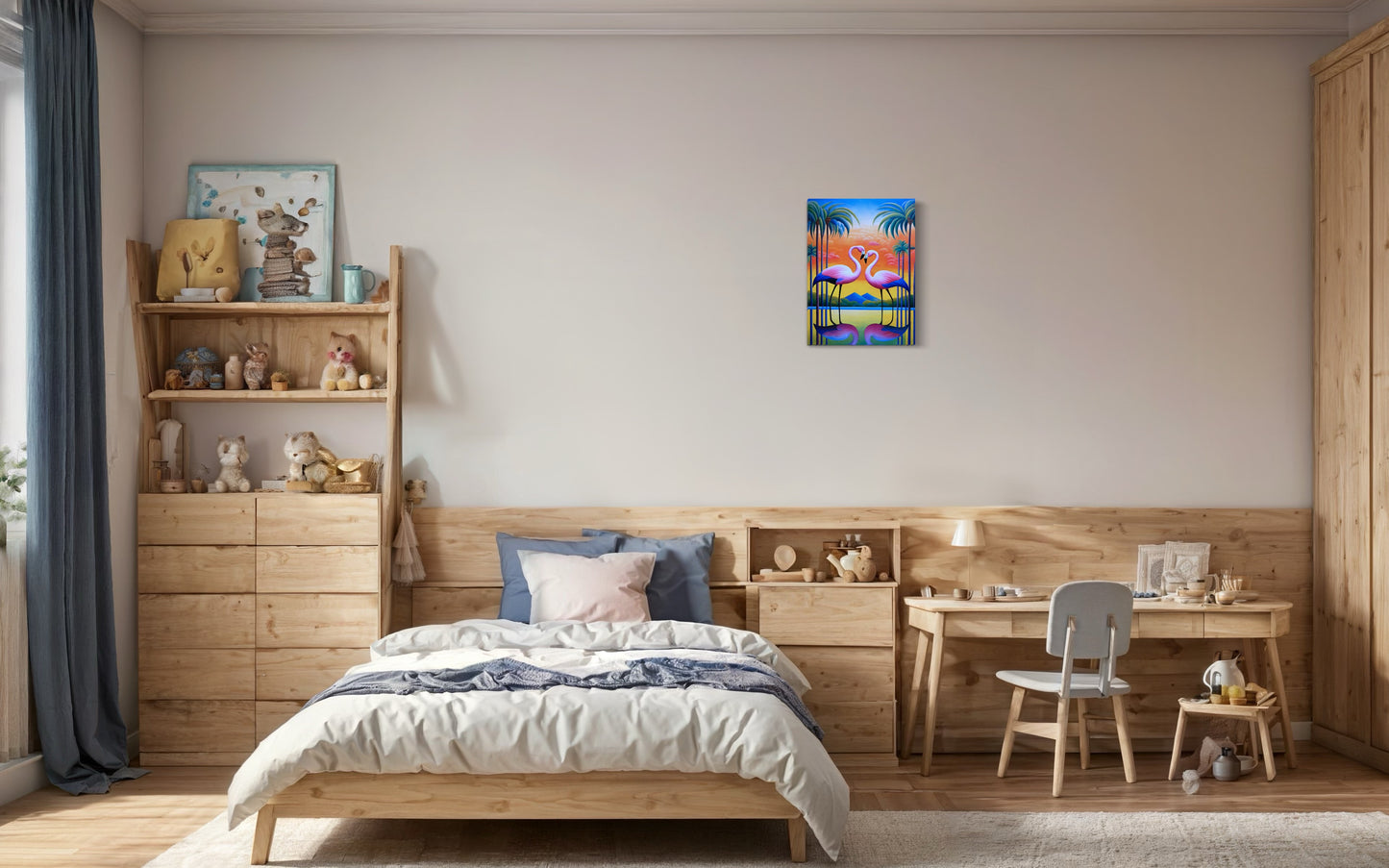 Dekoratives Bild auf Leinwand: "Heart of the Sunset"