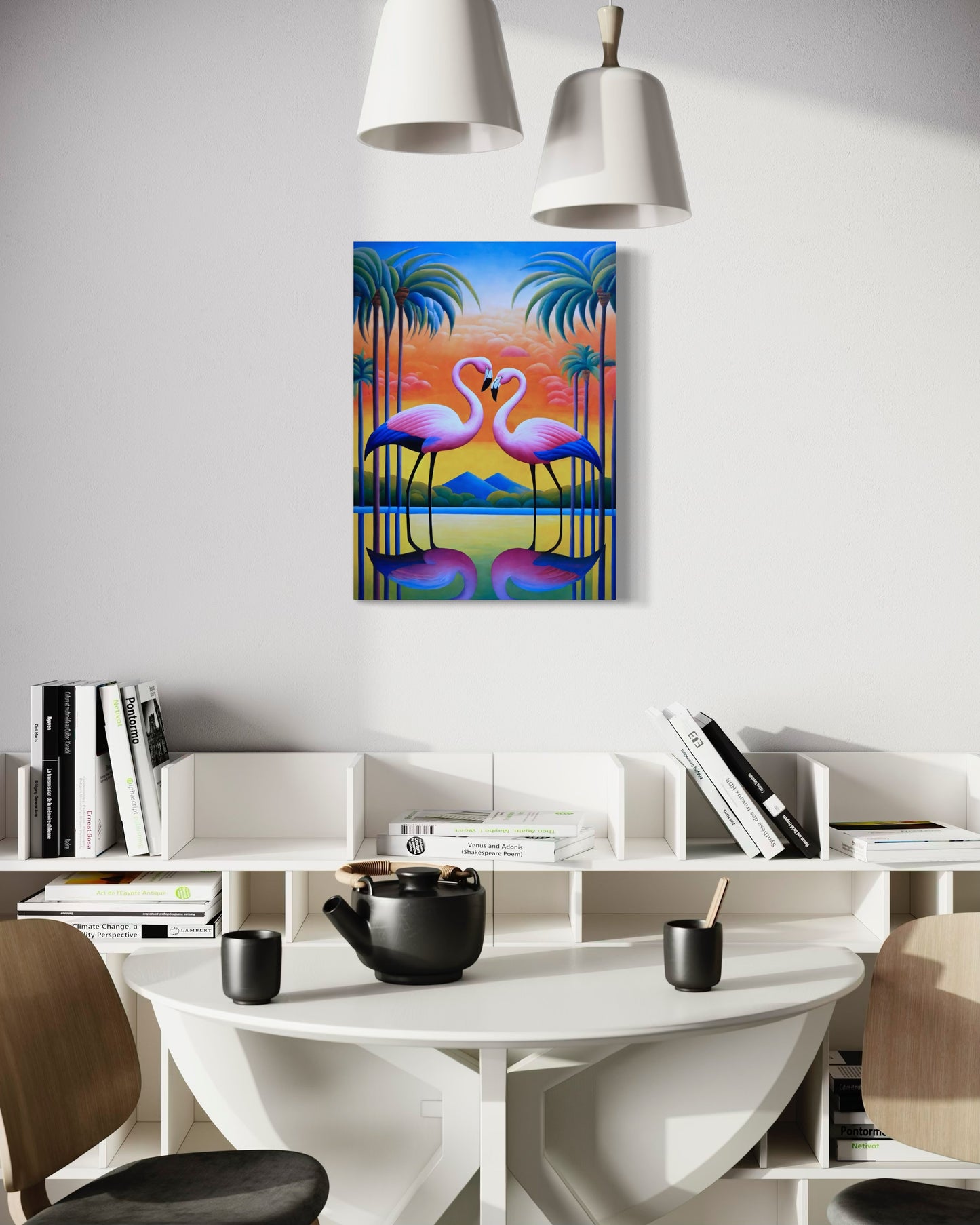 Dekoratives Bild auf Leinwand: "Heart of the Sunset"