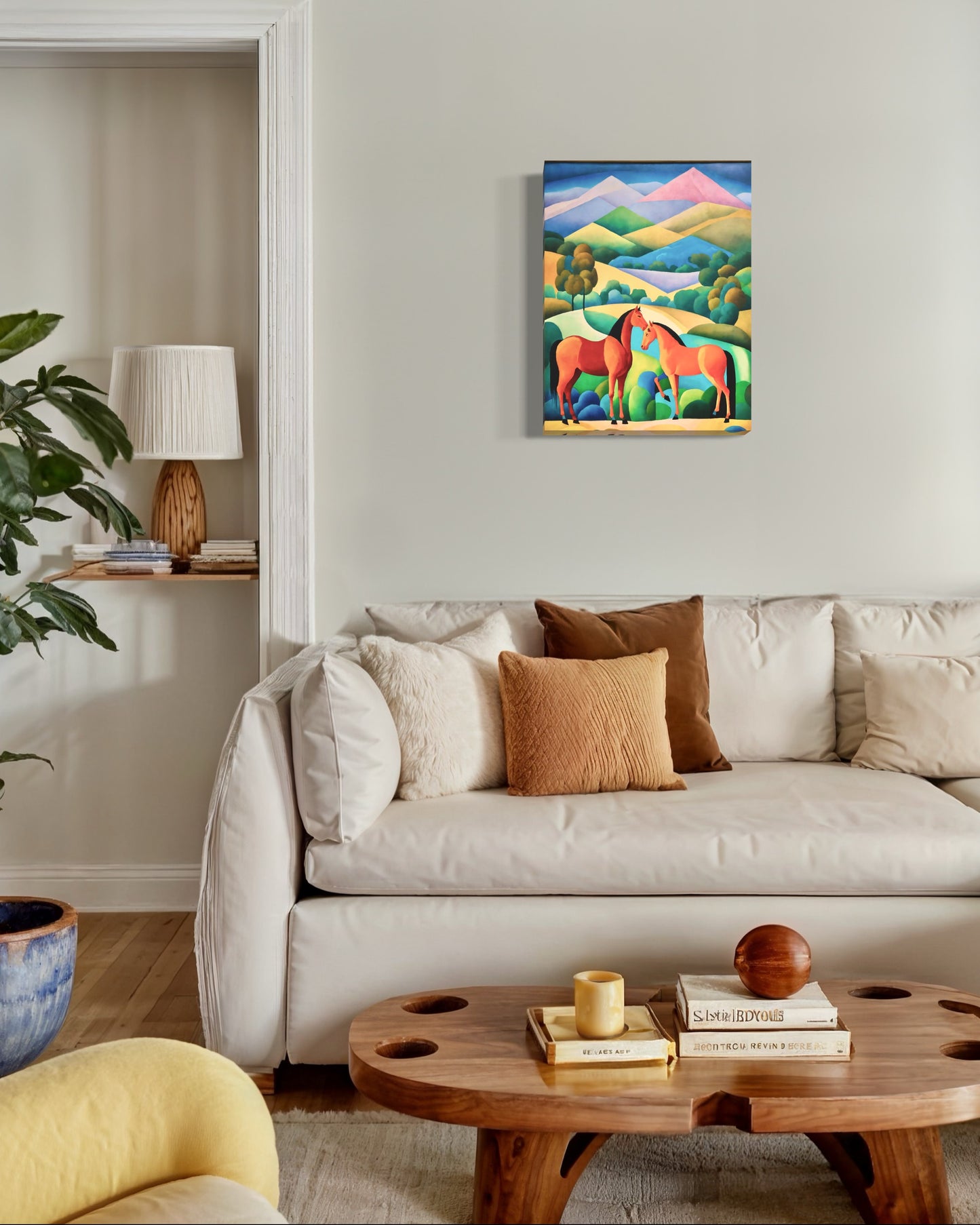 Bild auf Leinwand: "Equestrian Serenade"