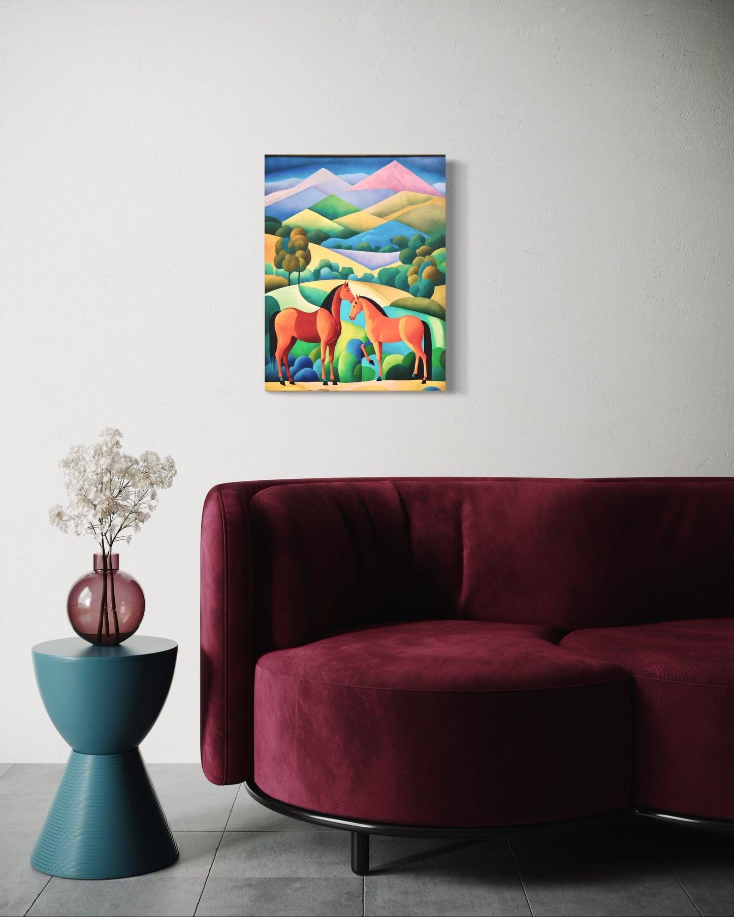 Bild auf Leinwand: "Equestrian Serenade"