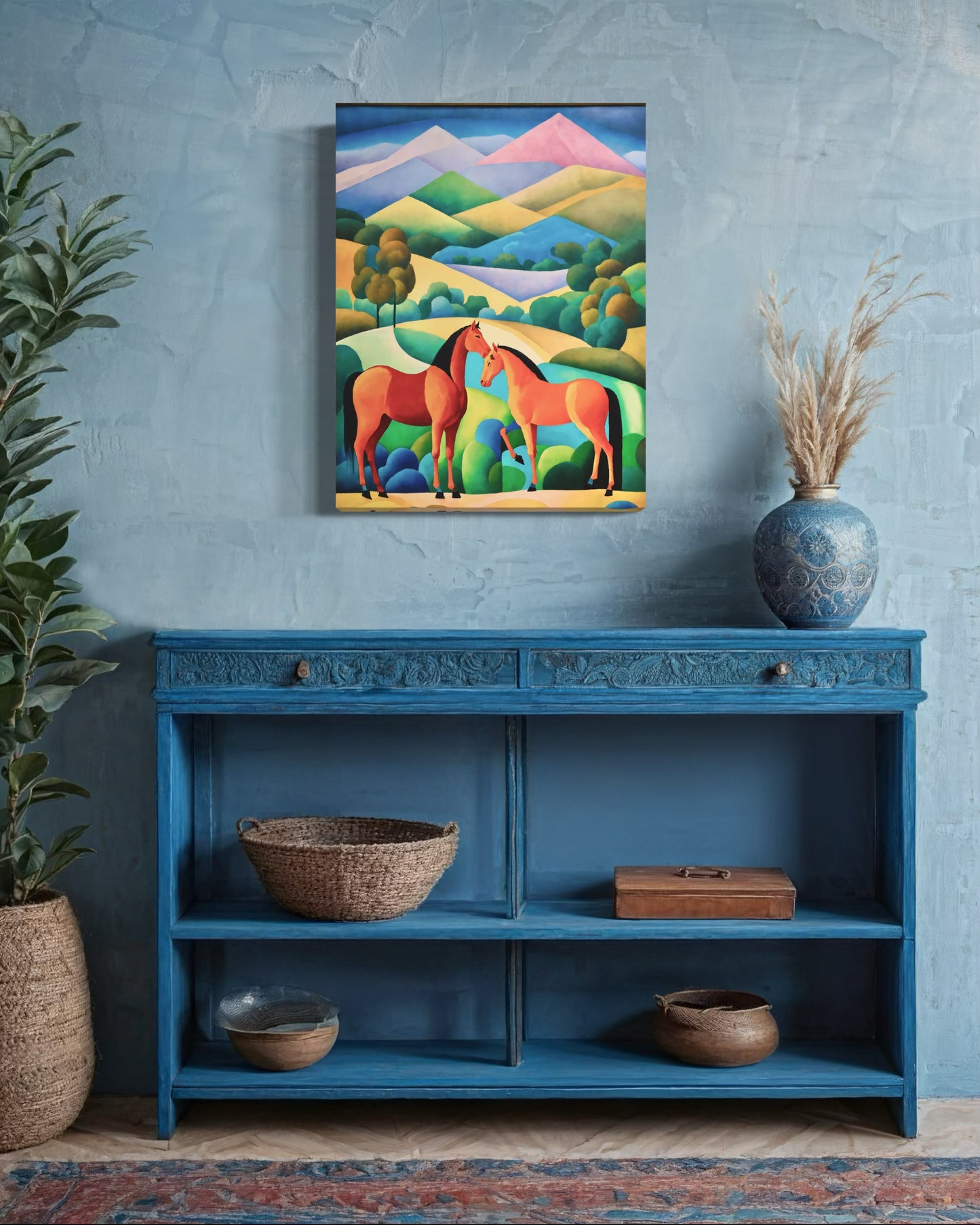 Bild auf Leinwand: "Equestrian Serenade"