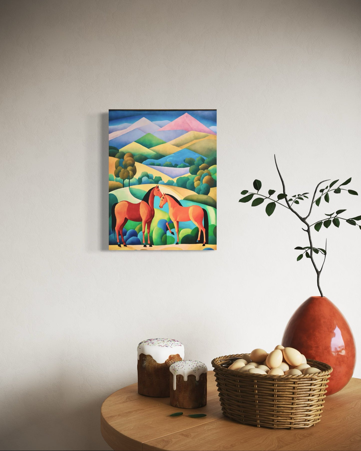 Bild auf Leinwand: "Equestrian Serenade"