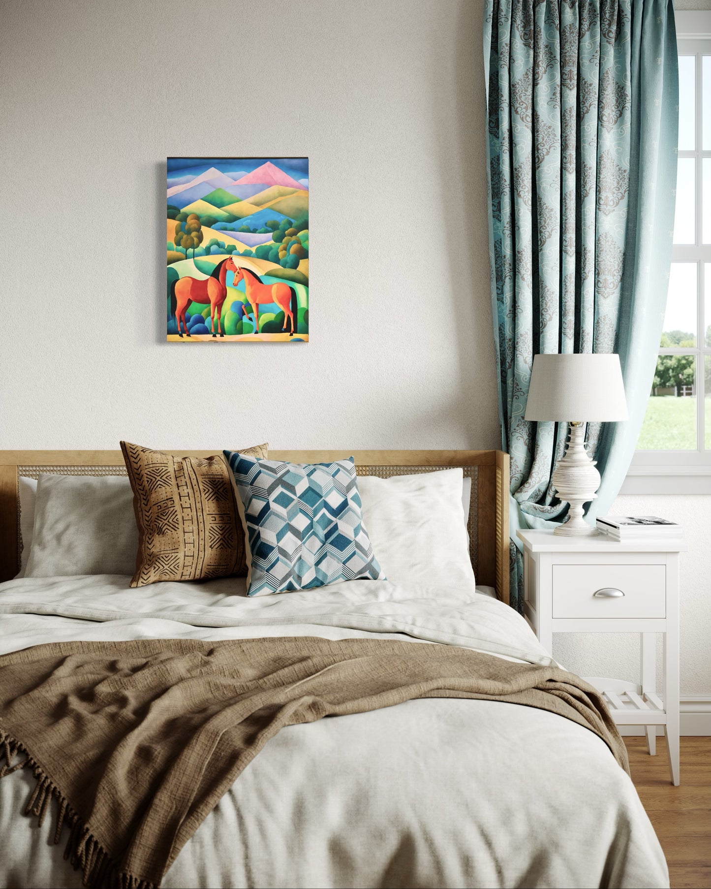 Bild auf Leinwand: "Equestrian Serenade"