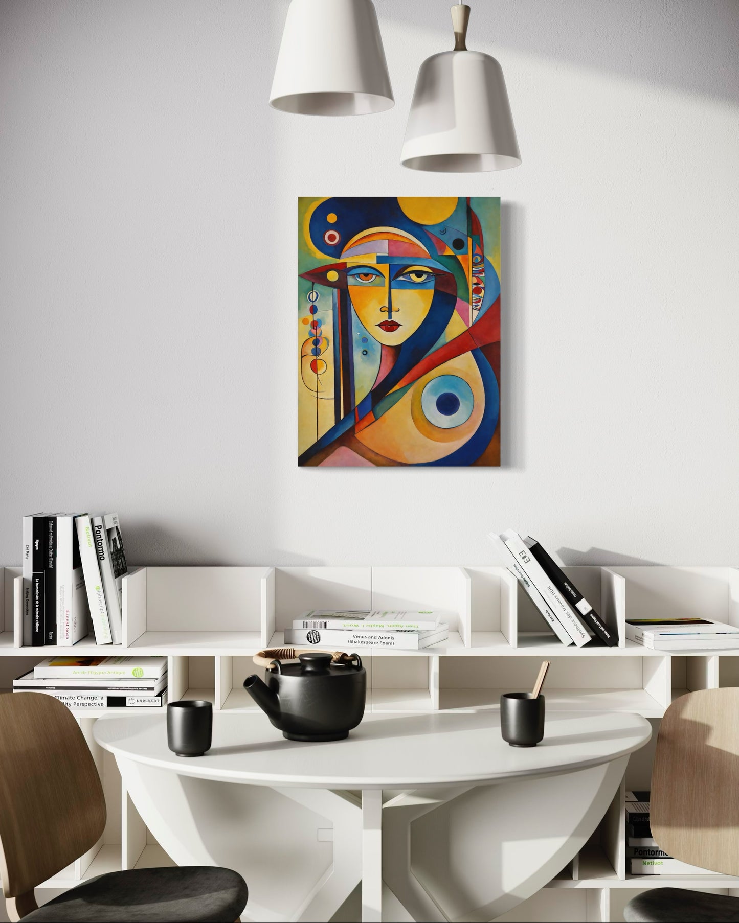 Bild auf Leinwand: "The Geometry of Thought"