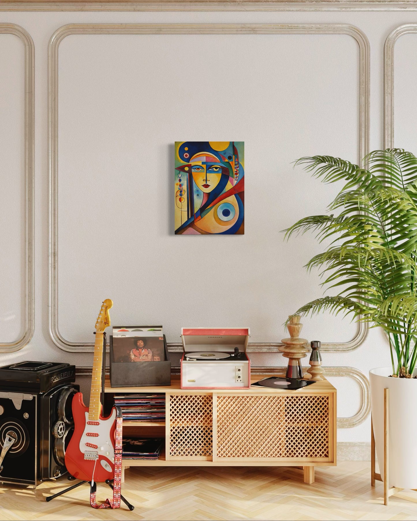 Bild auf Leinwand: "The Geometry of Thought"