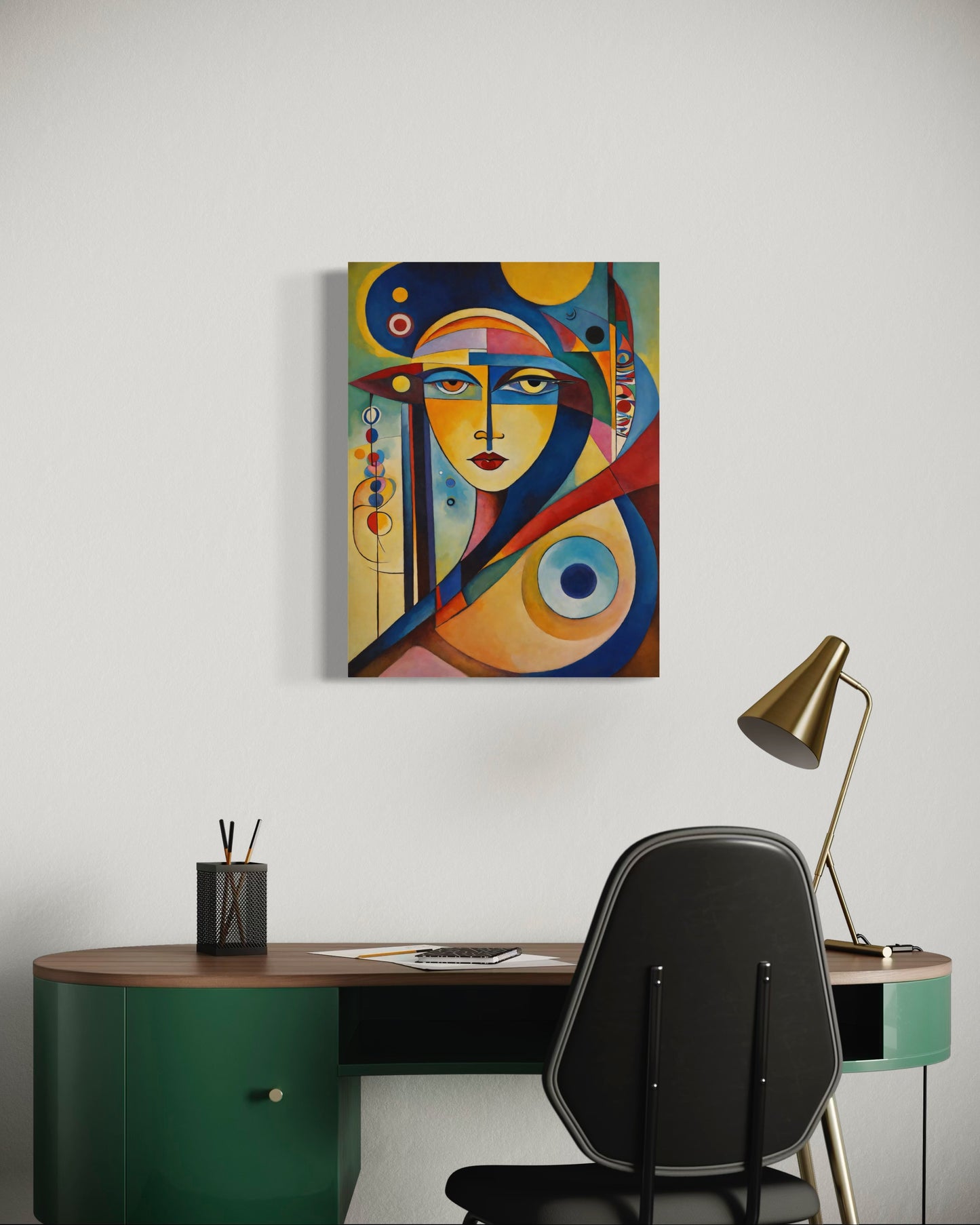 Bild auf Leinwand: "The Geometry of Thought"