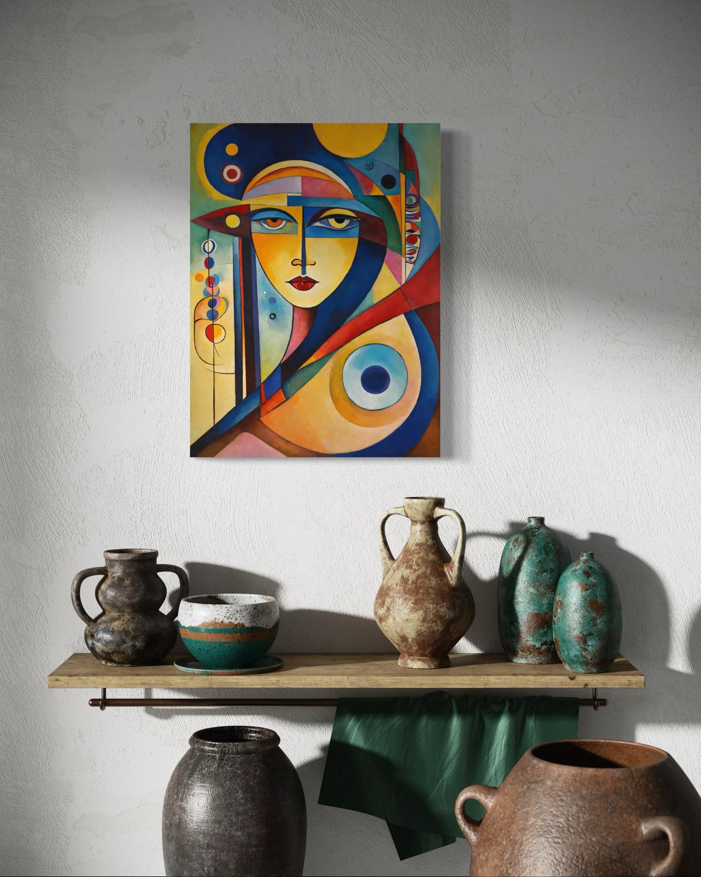 Bild auf Leinwand: "The Geometry of Thought"