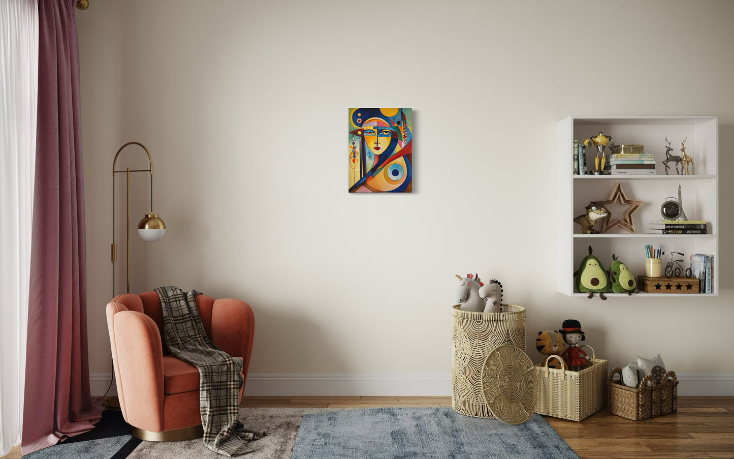 Bild auf Leinwand: "The Geometry of Thought"