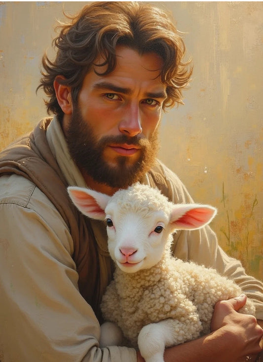 Bild auf Leinwand: "The Good Shepherd"