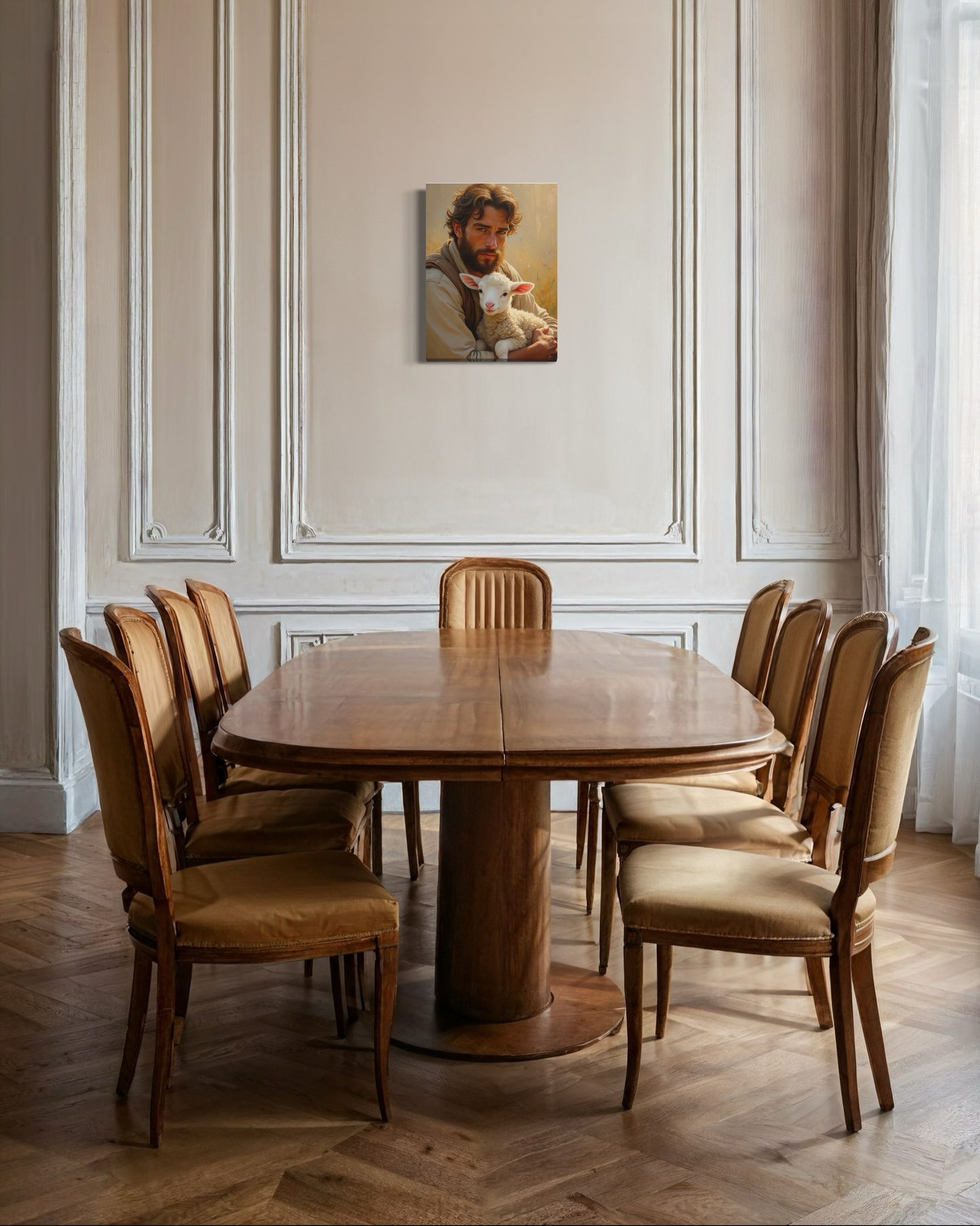 Bild auf Leinwand: "The Good Shepherd"