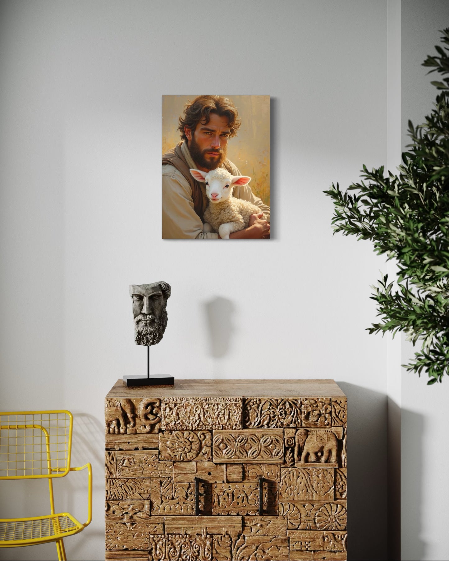 Bild auf Leinwand: "The Good Shepherd"
