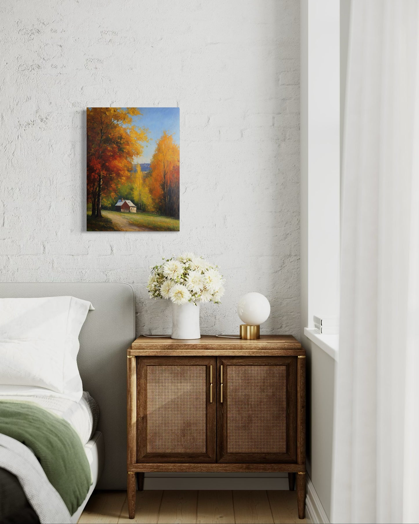 Bild auf Leinwand: "Fall Embrace"