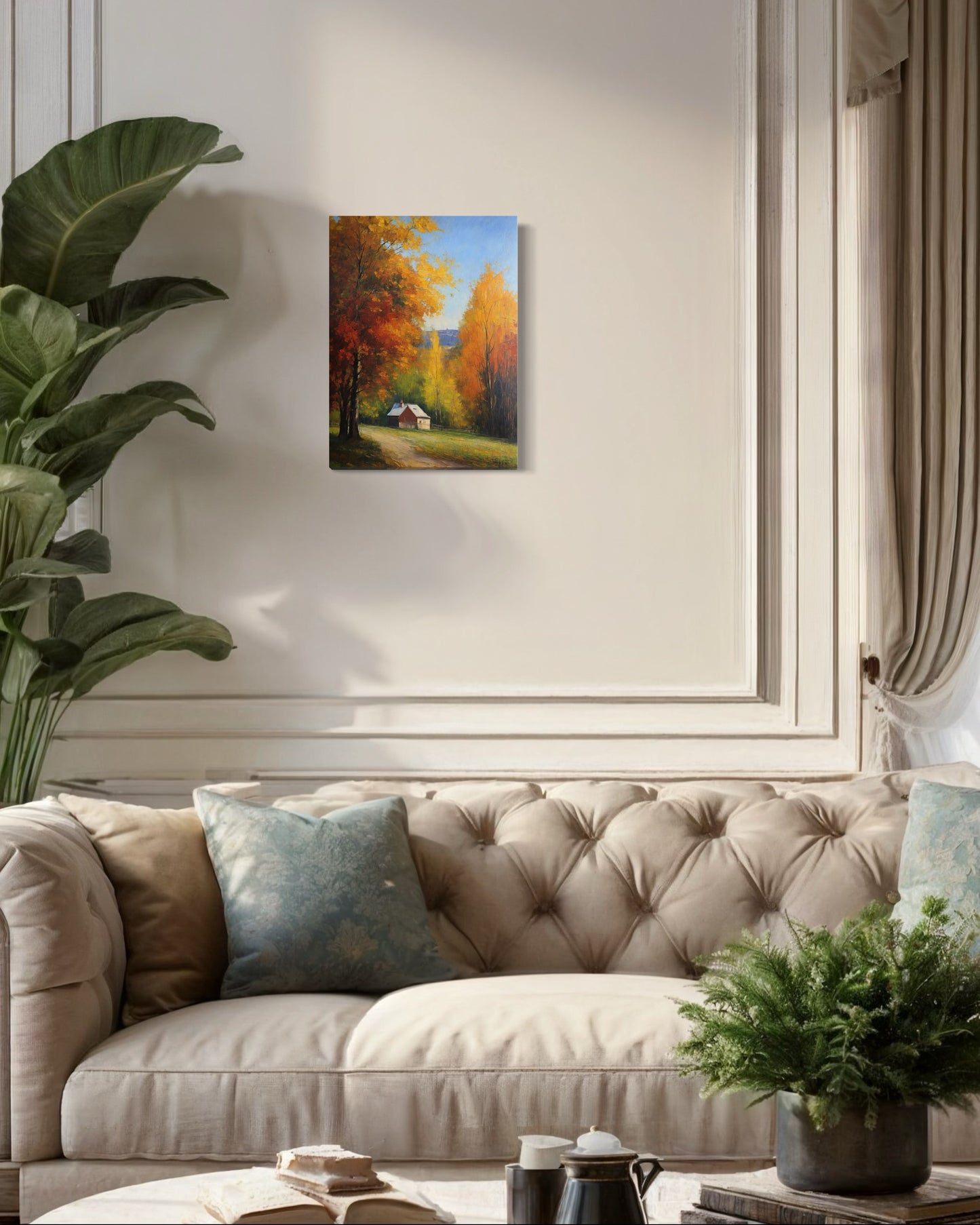 Bild auf Leinwand: "Fall Embrace"