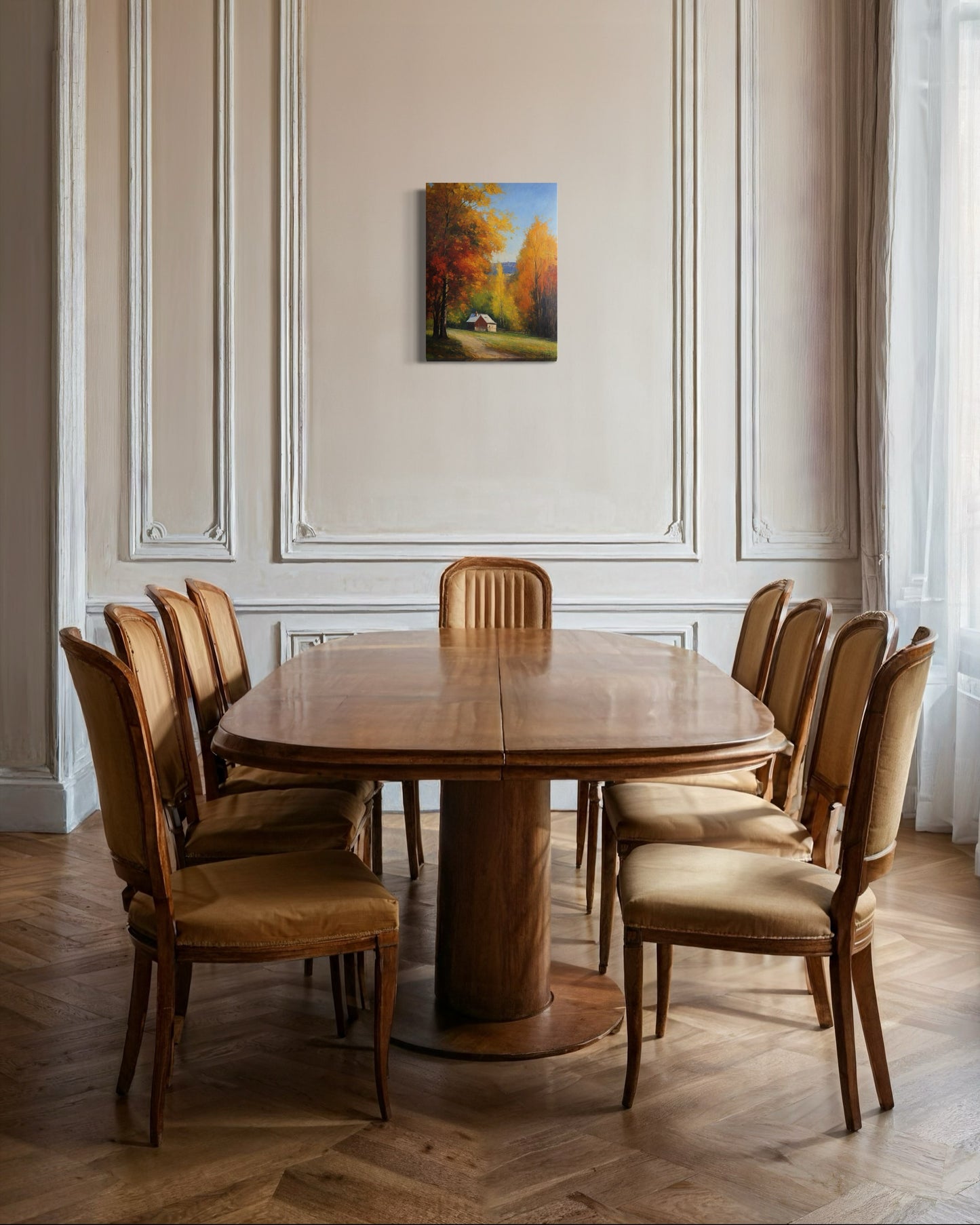Bild auf Leinwand: "Fall Embrace"