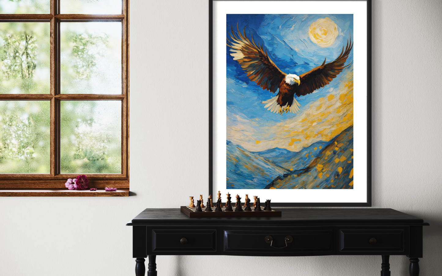 Bild auf Leinwand: „ Flying Eagle.“