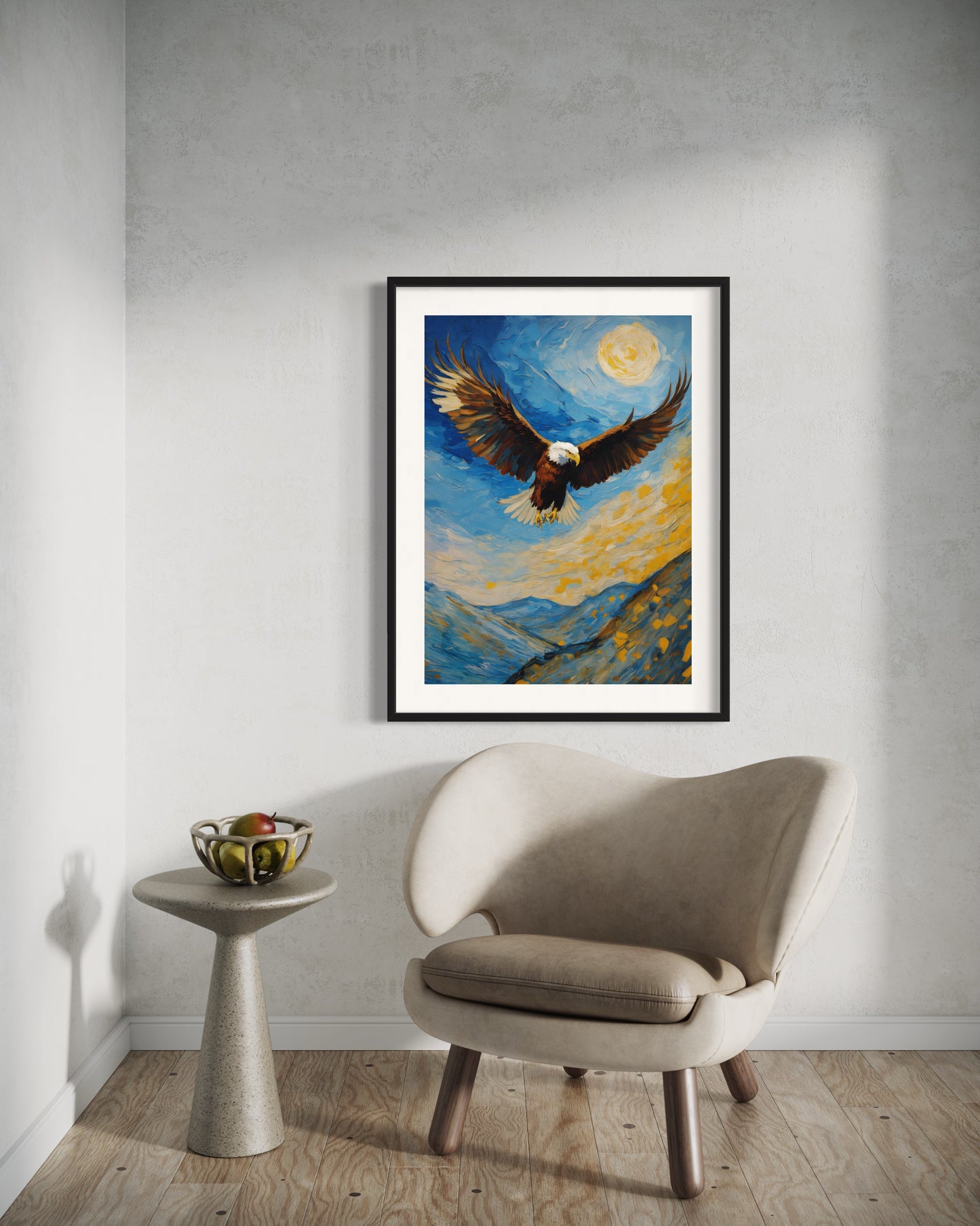 Bild auf Leinwand: „ Flying Eagle.“