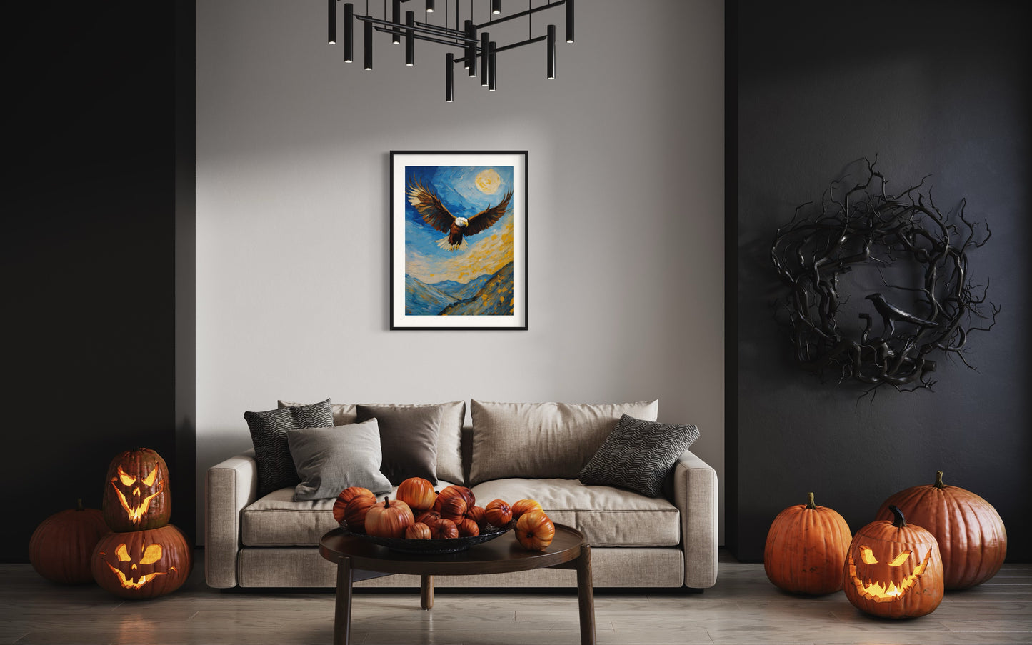 Bild auf Leinwand: „ Flying Eagle.“