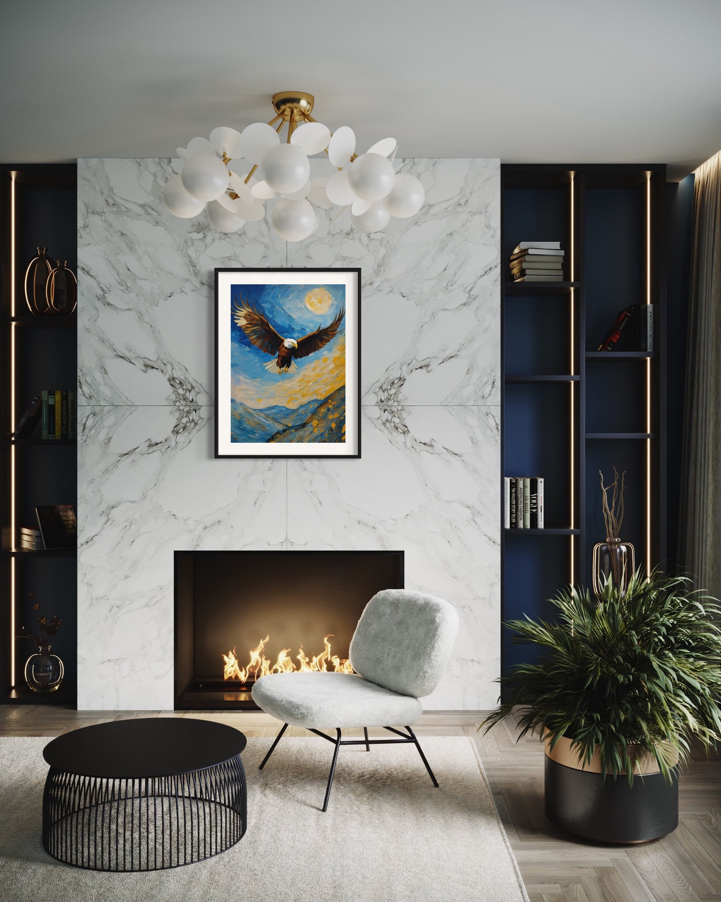 Bild auf Leinwand: „ Flying Eagle.“