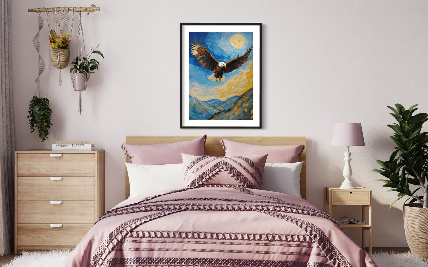 Bild auf Leinwand: „ Flying Eagle.“