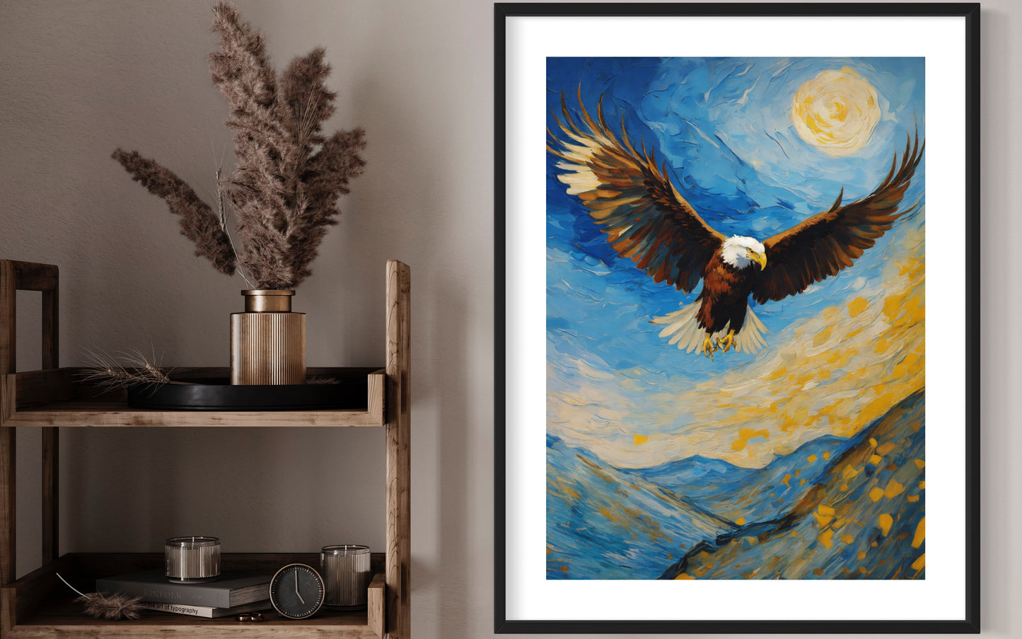 Bild auf Leinwand: „ Flying Eagle.“