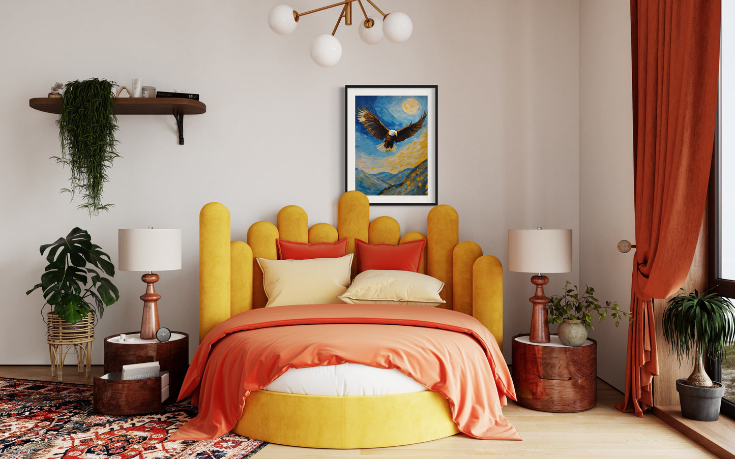 Bild auf Leinwand: „ Flying Eagle.“