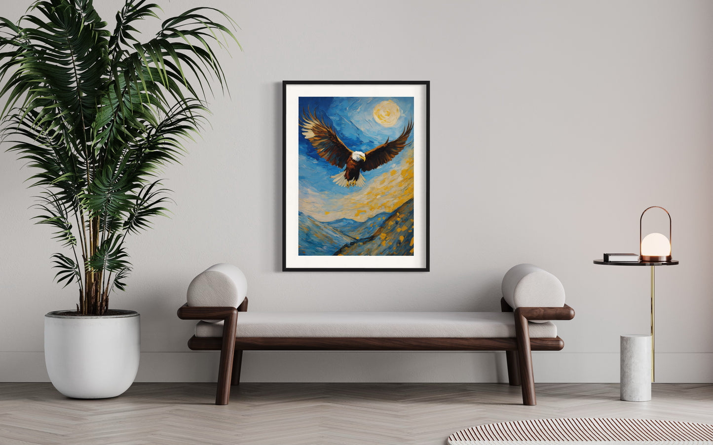 Bild auf Leinwand: „ Flying Eagle.“