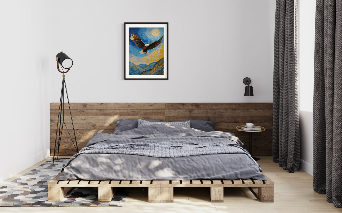 Bild auf Leinwand: „ Flying Eagle.“