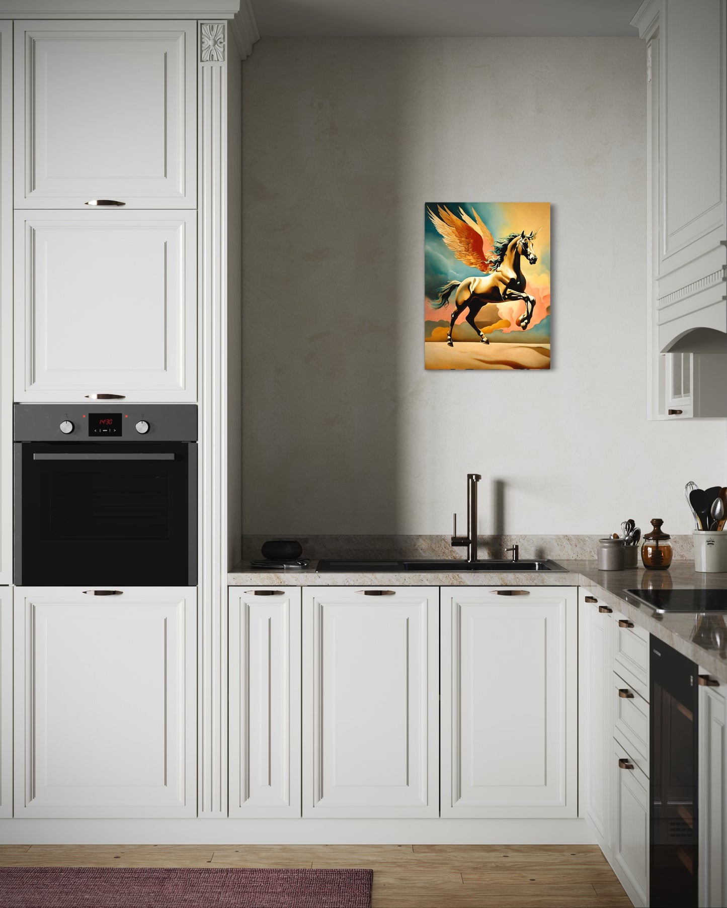 Bild auf Leinwand: „Pegasus.“